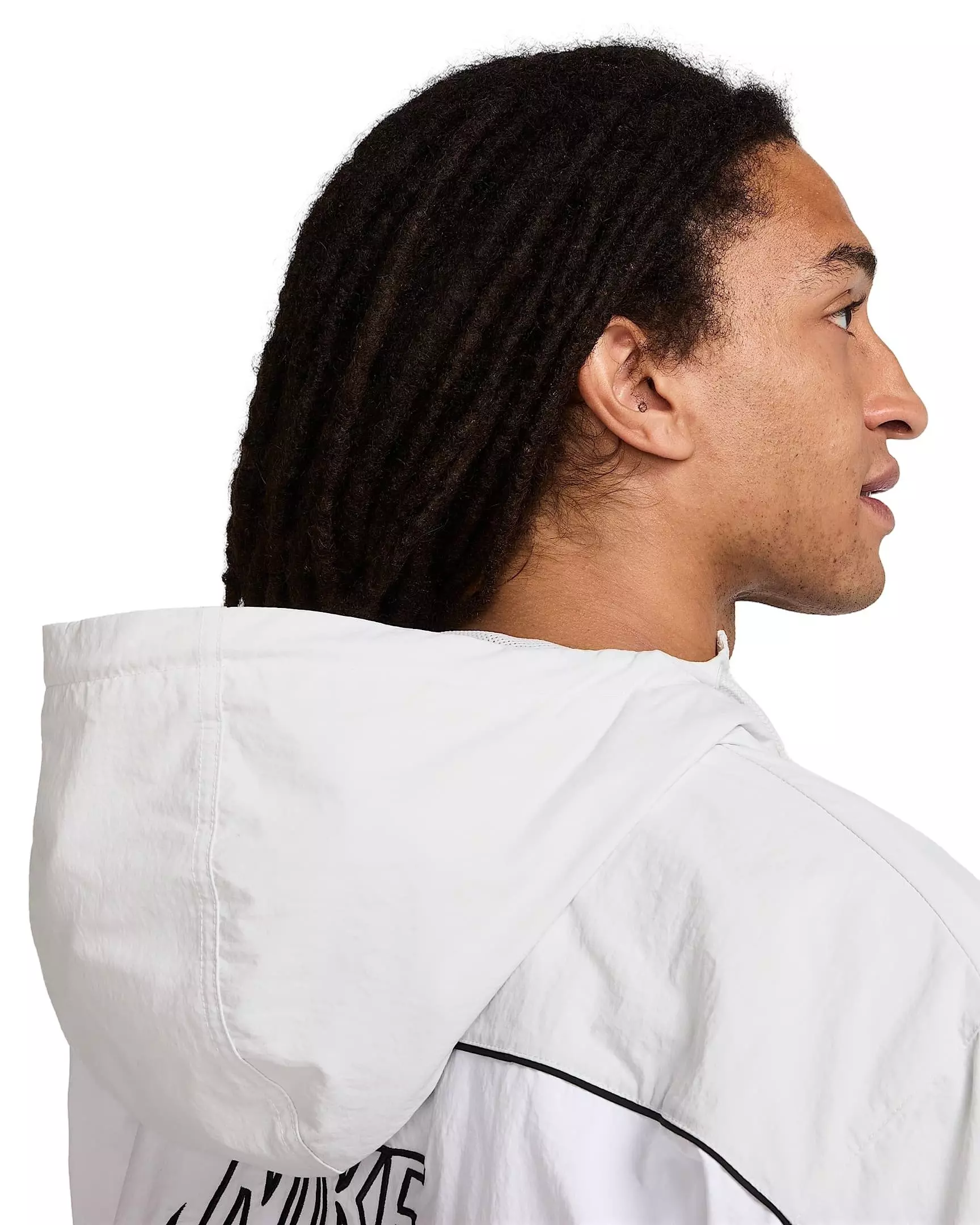 Nike Men's Club Hooded Jacket - Light Grey - LIGHT GREY