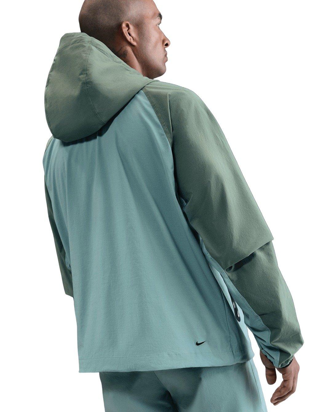 Nike Men's Tech Woven Jacket - Cannon/Green - CANNON/GREEN Thumbnail View 2