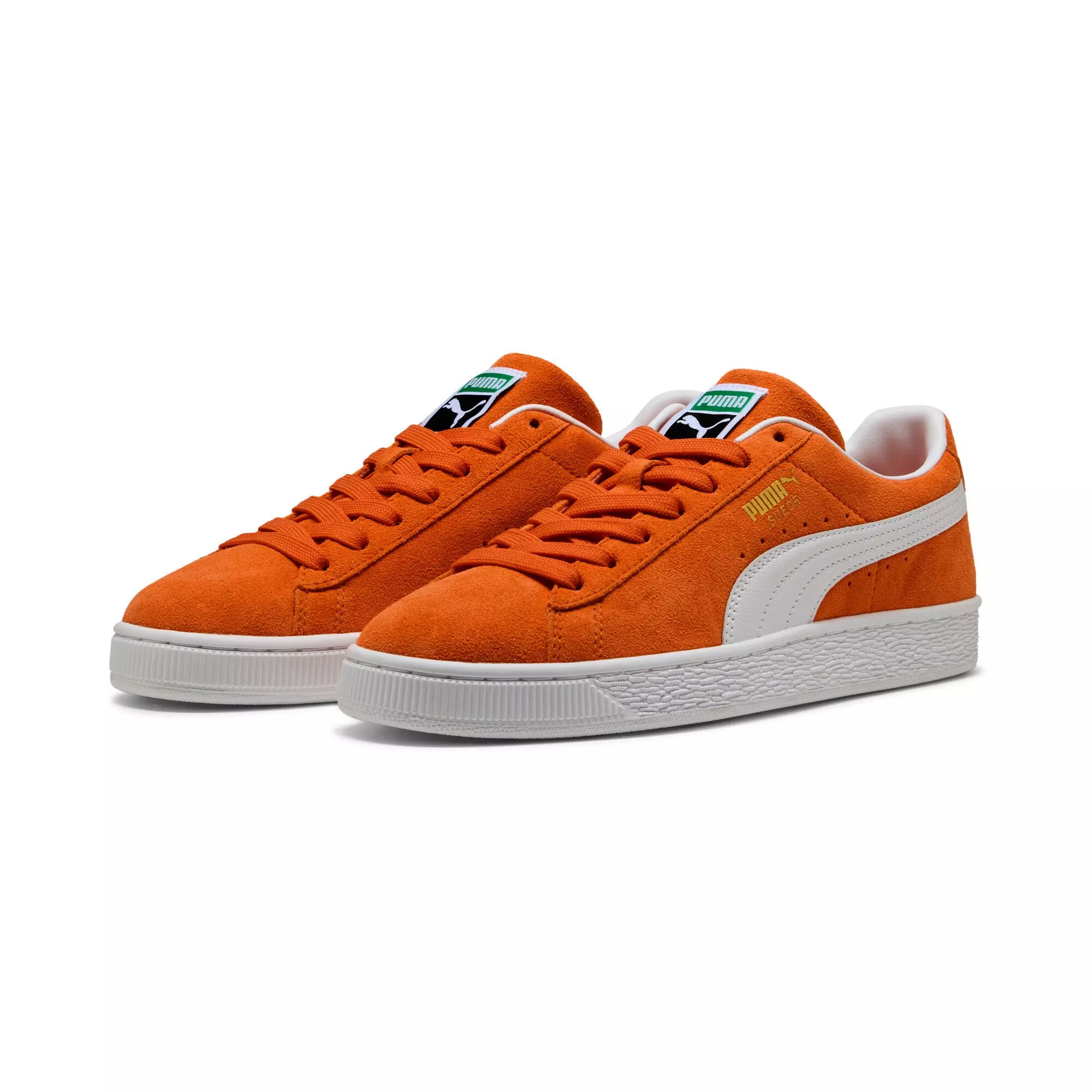 PUMA Suede Classic "Cayenne Pepper/PUMA White" Women's Shoe - PEPPER/WHITE