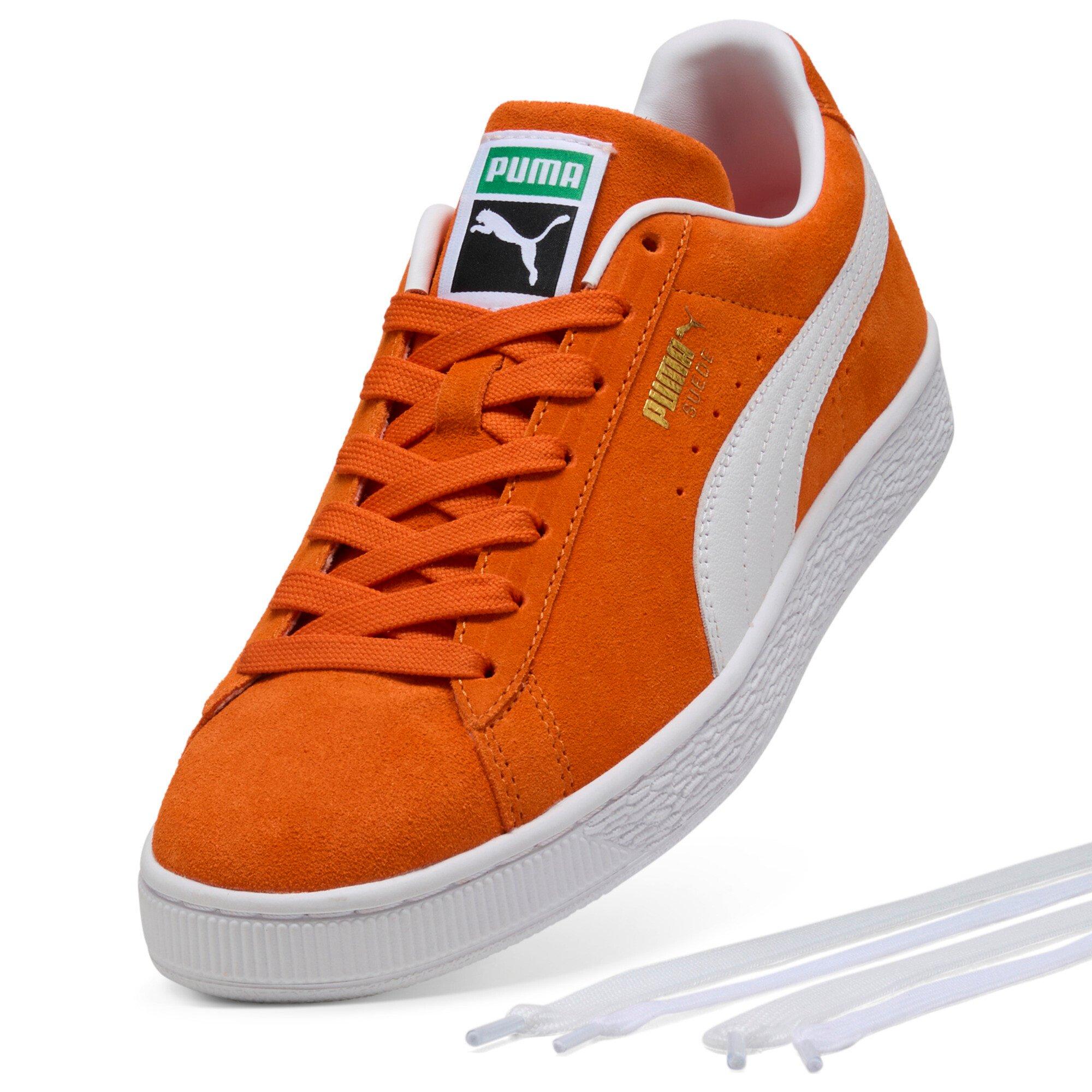 PUMA Suede Classic "Cayenne Pepper/PUMA White" Women's Shoe - PEPPER/WHITE