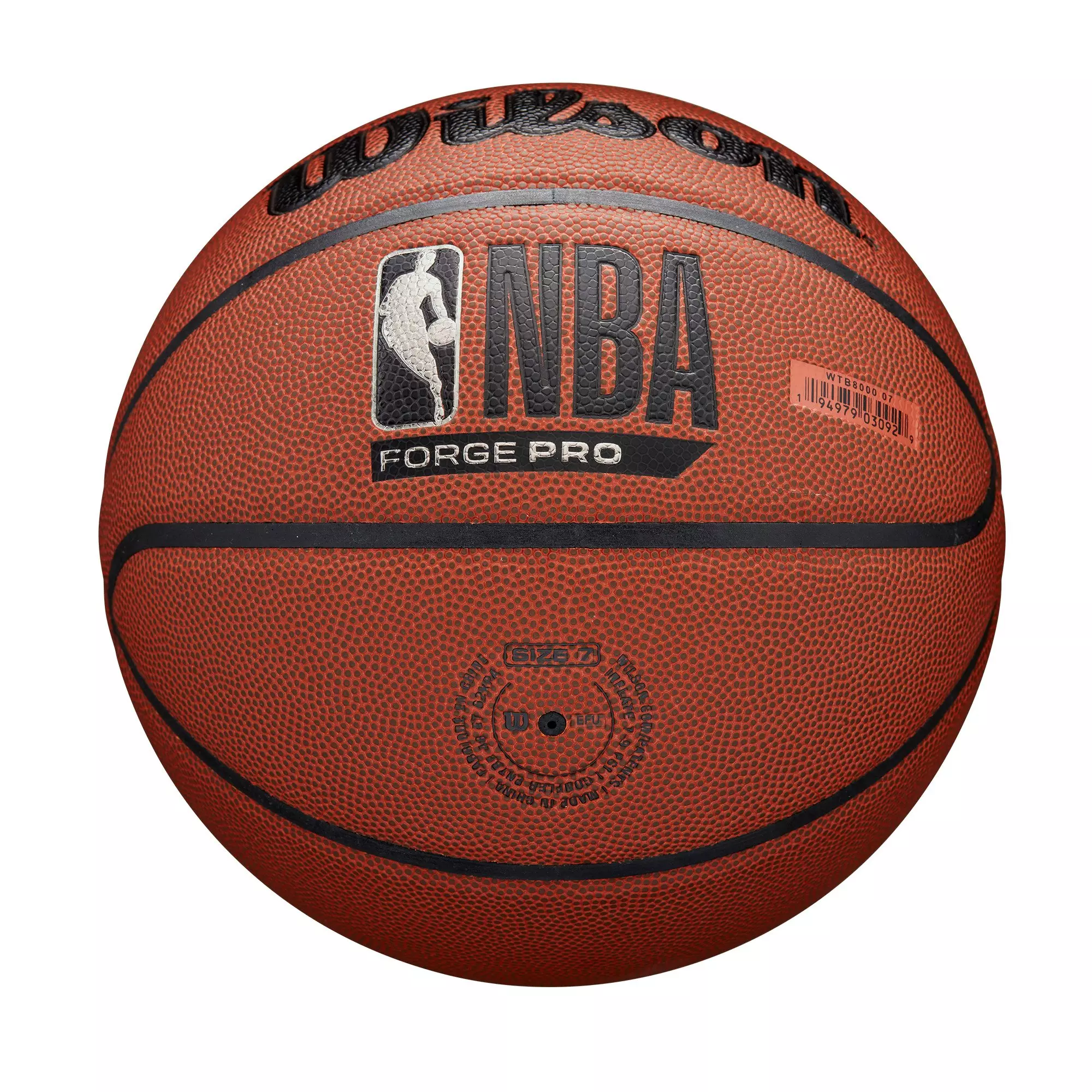 Wilson NBA Forge Pro 6 Basketball - Brown - BROWN