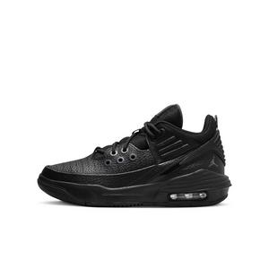 Jordan Max Aura 5 "Black/Anthracite/Black" Grade School Boys' Shoe