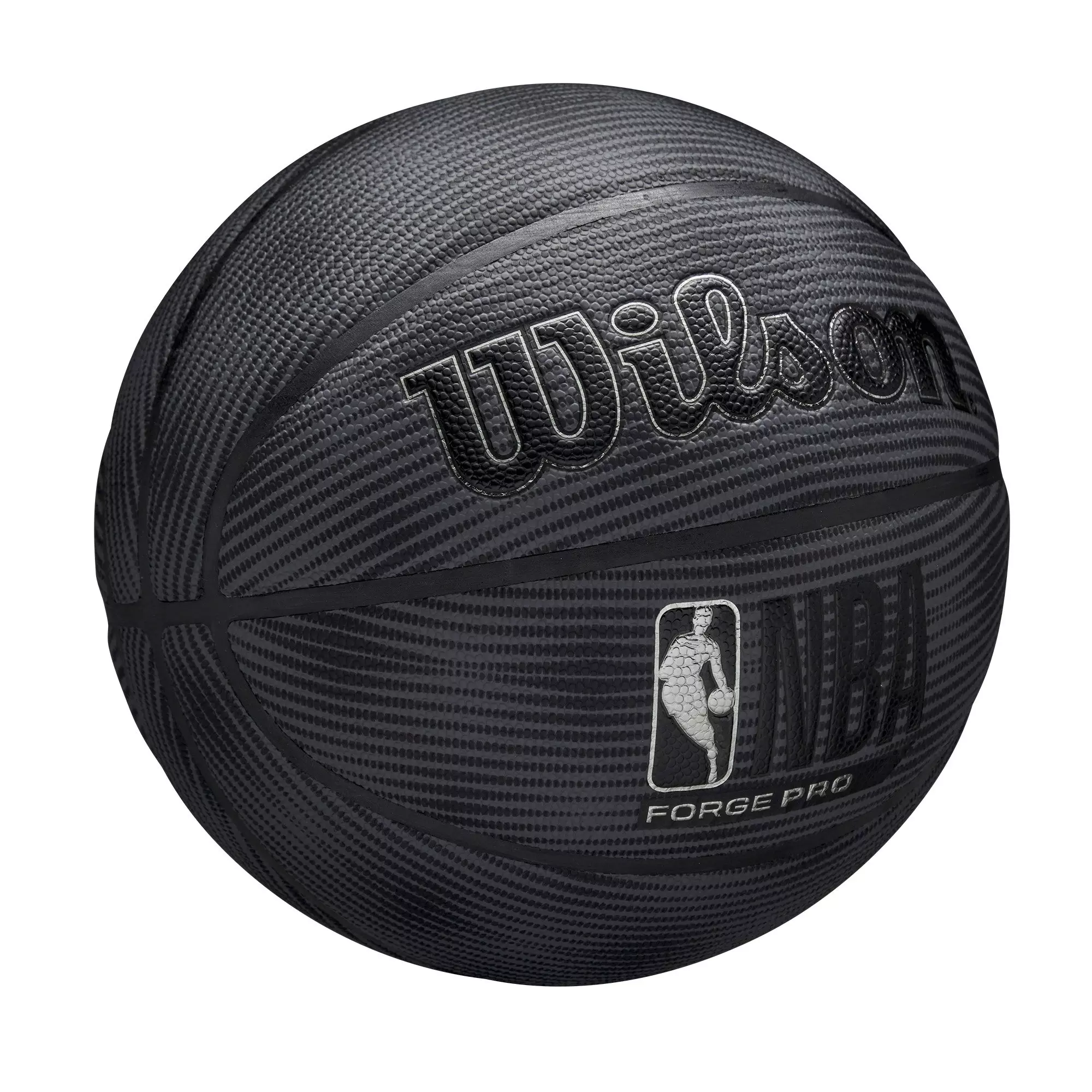 Wilson NBA Forge Pro 7 Basketball-Black - BLACK