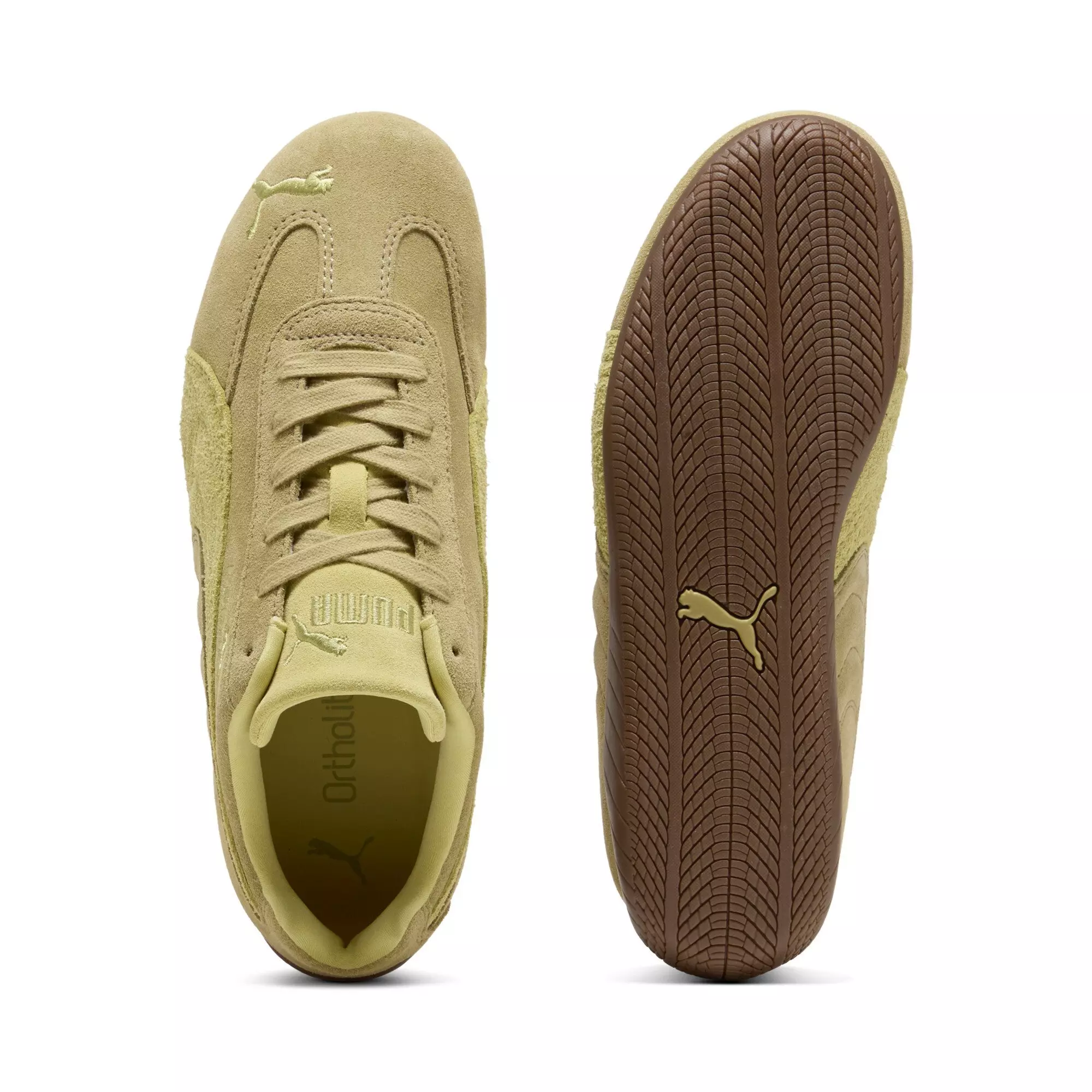 PUMA Speedcat Elevated "Light Green/Beige" Women's Shoe - LT GREEN/BEIGE