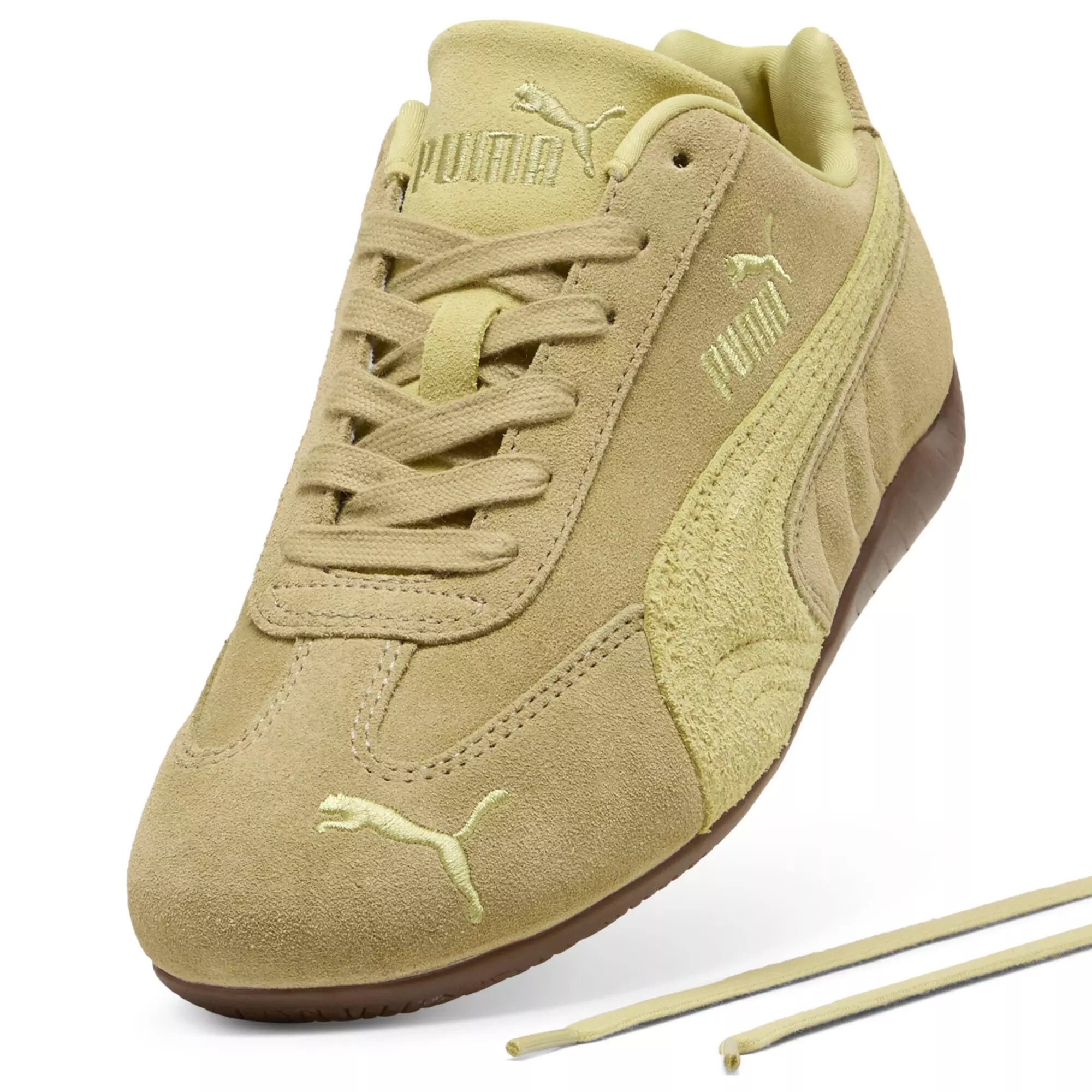 PUMA Speedcat Elevated "Light Green/Beige" Women's Shoe - LT GREEN/BEIGE