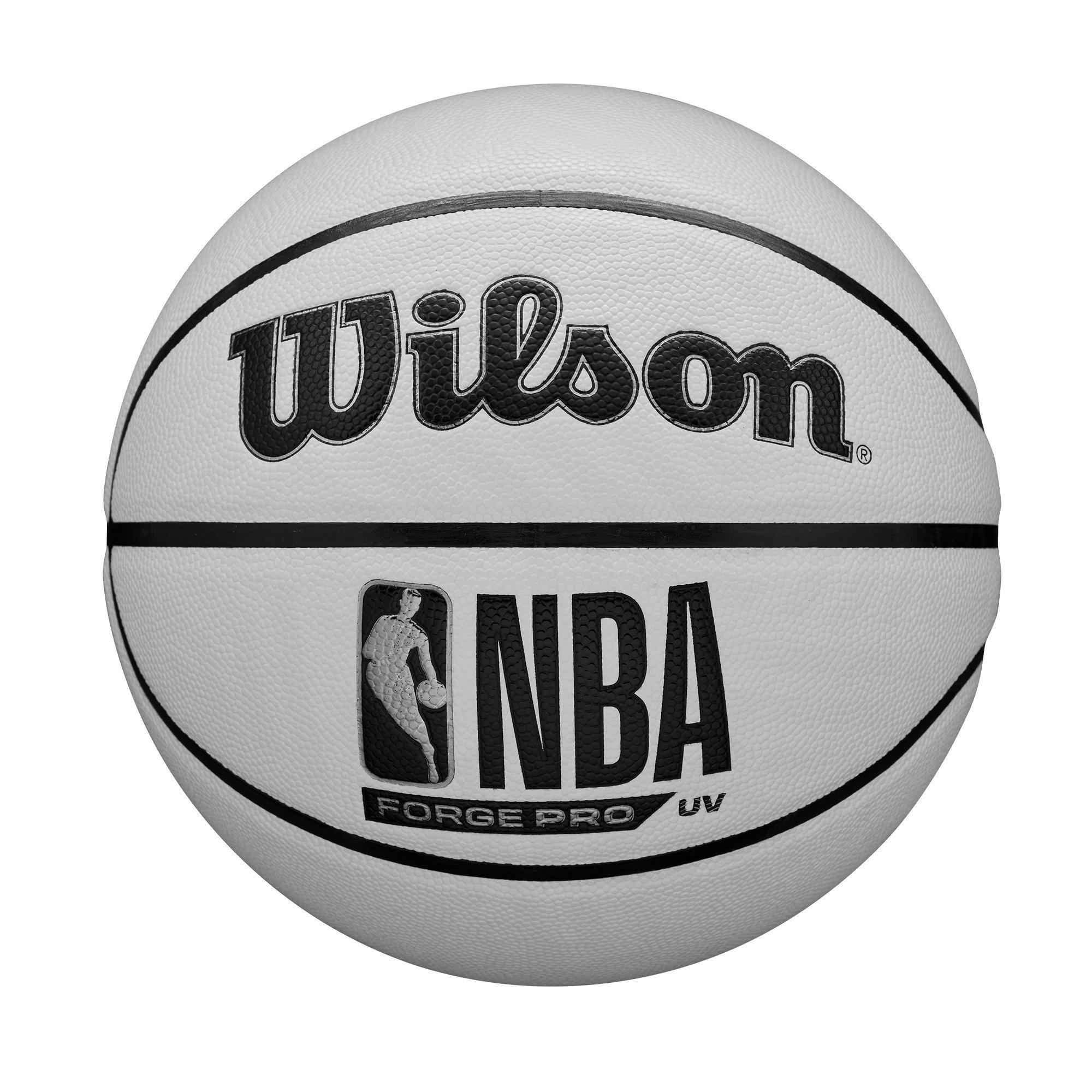 Wilson NBA Forge Pro 7 Basketball-Light Grey - LT GREY Thumbnail View 1