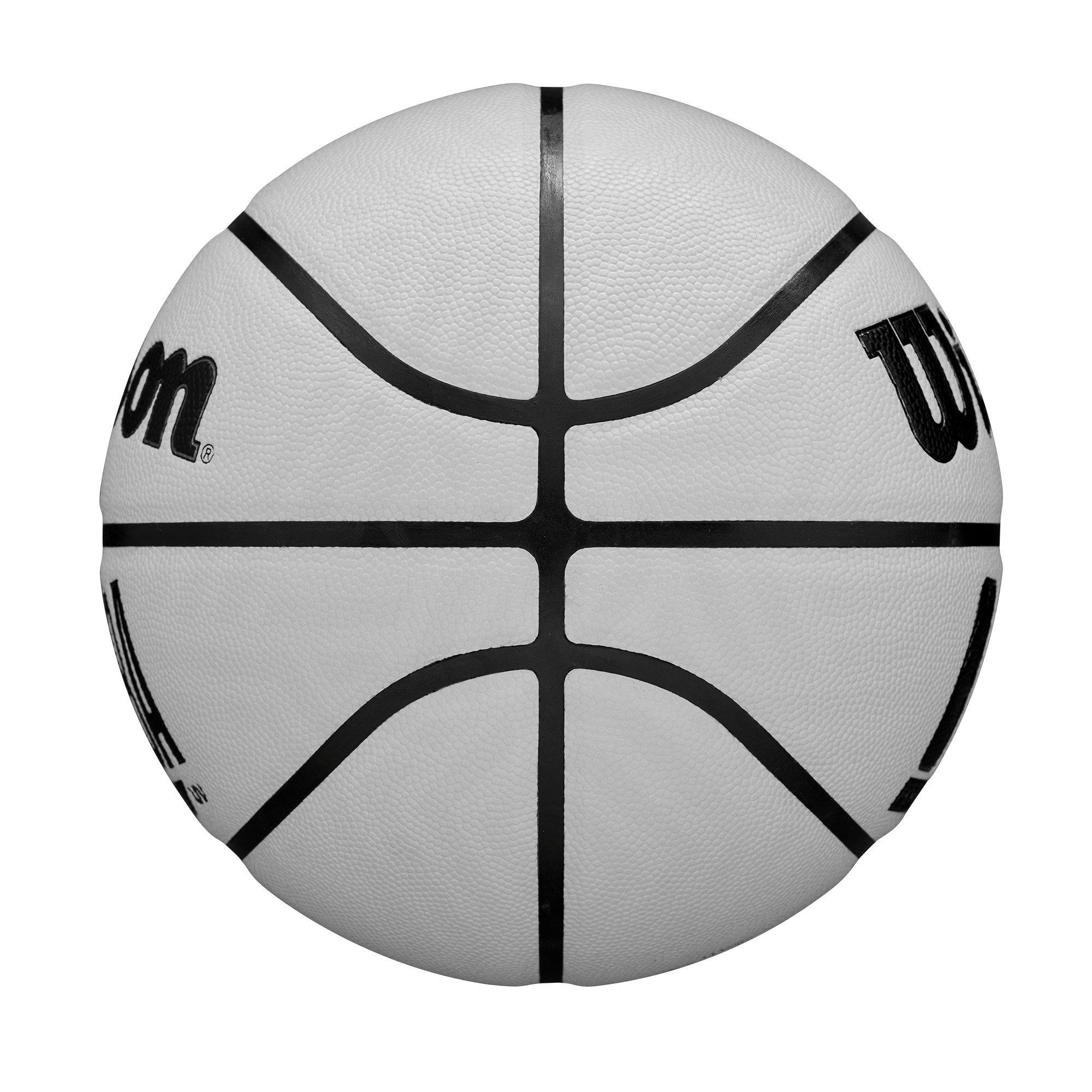 Wilson NBA Forge Pro 7 Basketball-Light Grey - LT GREY Thumbnail View 3