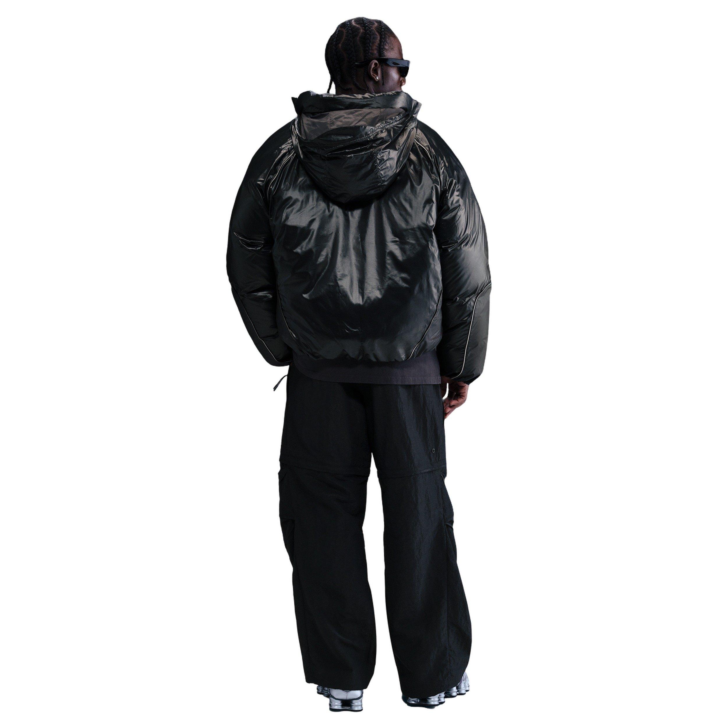Nike Men's Tech Street Vision Bubble Jacket -Black - BLACK Thumbnail View 5