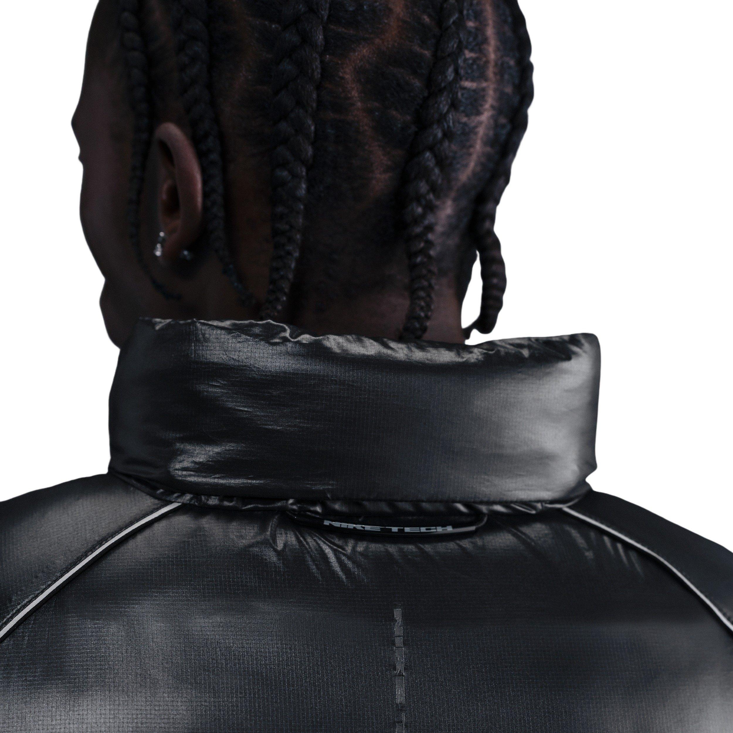 Nike Men's Tech Street Vision Bubble Jacket -Black - BLACK Thumbnail View 6