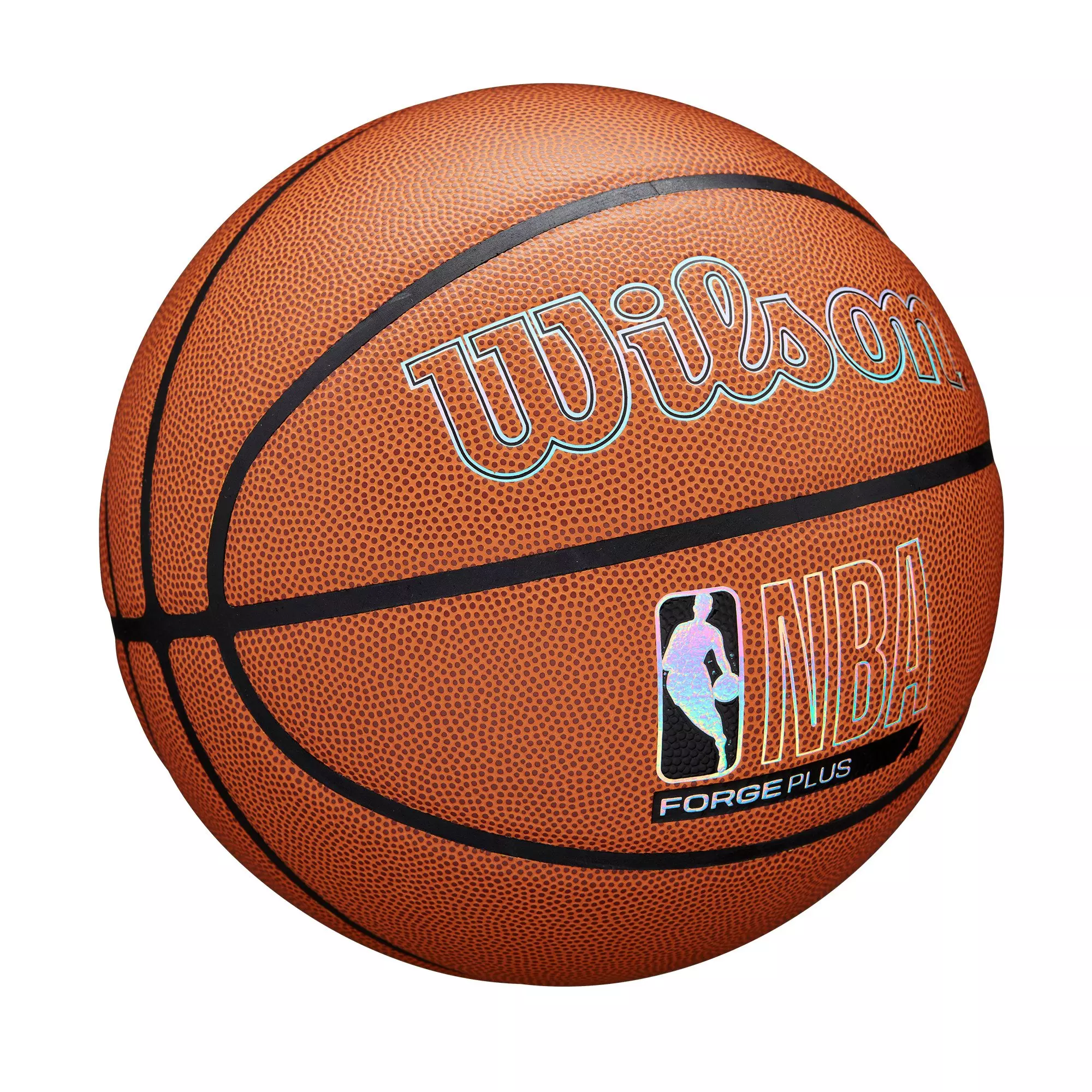 Wilson NBA Forge Plus 7 Basketball-Brown - BROWN