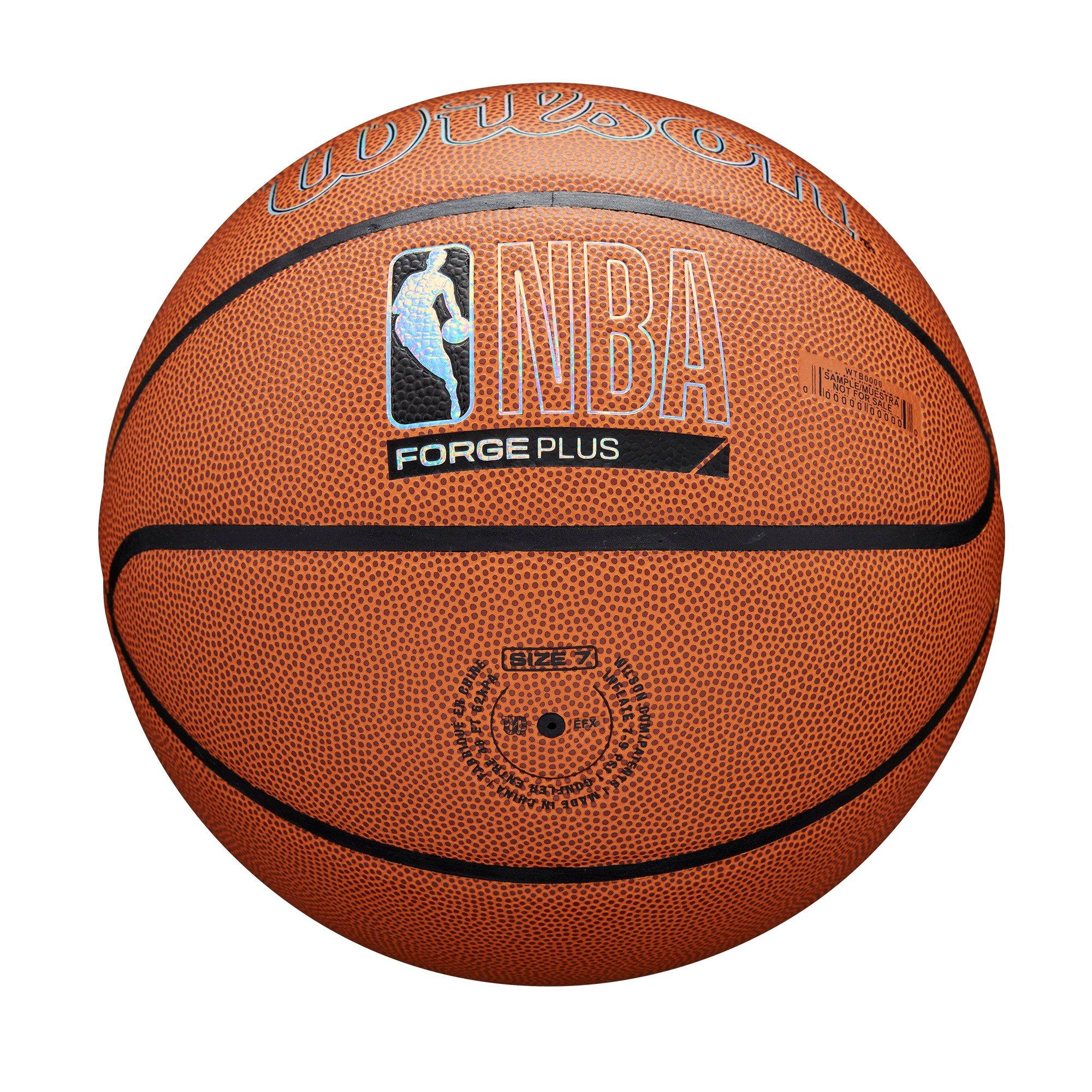 Wilson NBA Forge Plus 6 Basketball-Brown