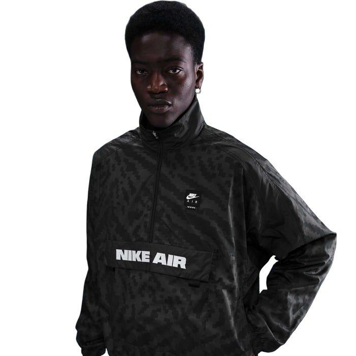 Nike Men's Air 1/2 Zip Jacket - GREY Thumbnail View 1