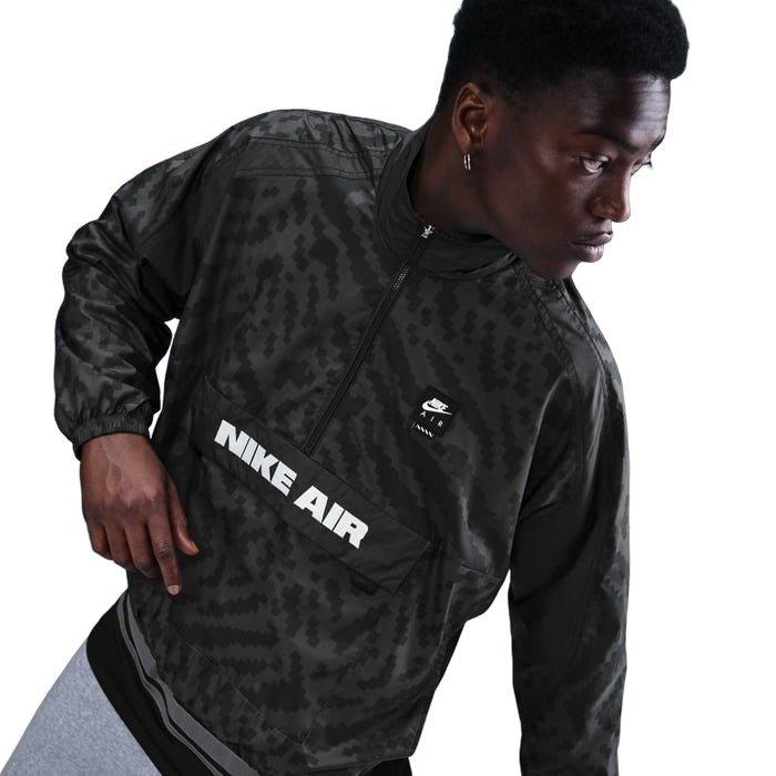 Nike Men's Air 1/2 Zip Jacket - GREY Thumbnail View 3