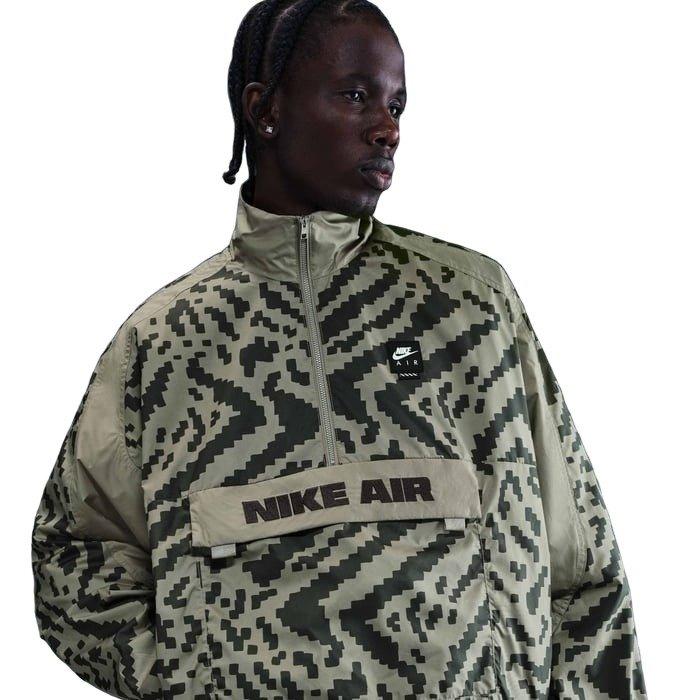 Nike Men's Air 1/2 Zip Jacket - GREEN Thumbnail View 1