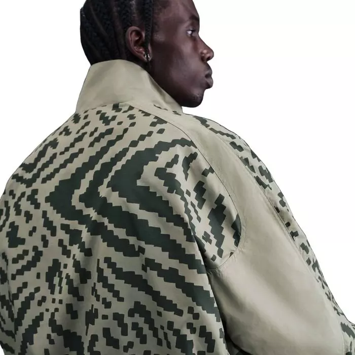 Nike Men's Air 1/2 Zip Jacket - GREEN