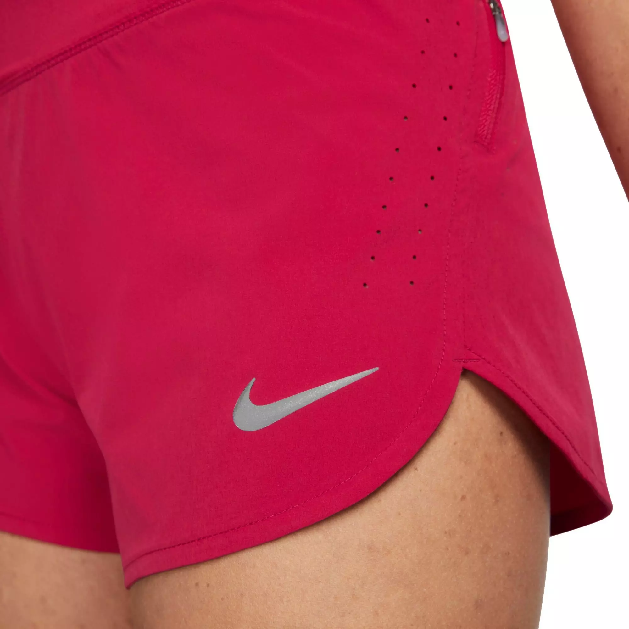 Nike Eclipse Women's 3" Running Shorts - RED