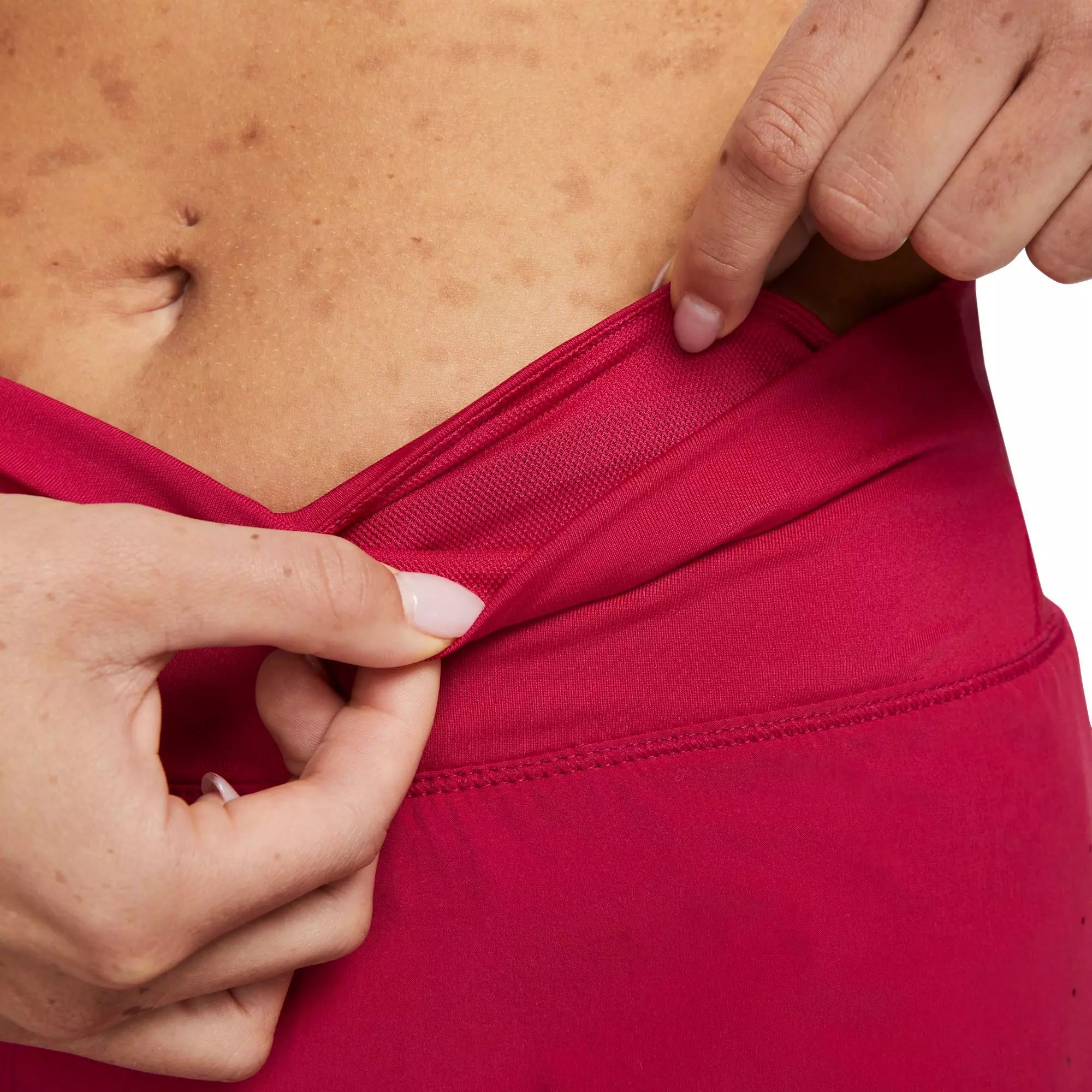 Nike Eclipse Women's 3" Running Shorts - RED