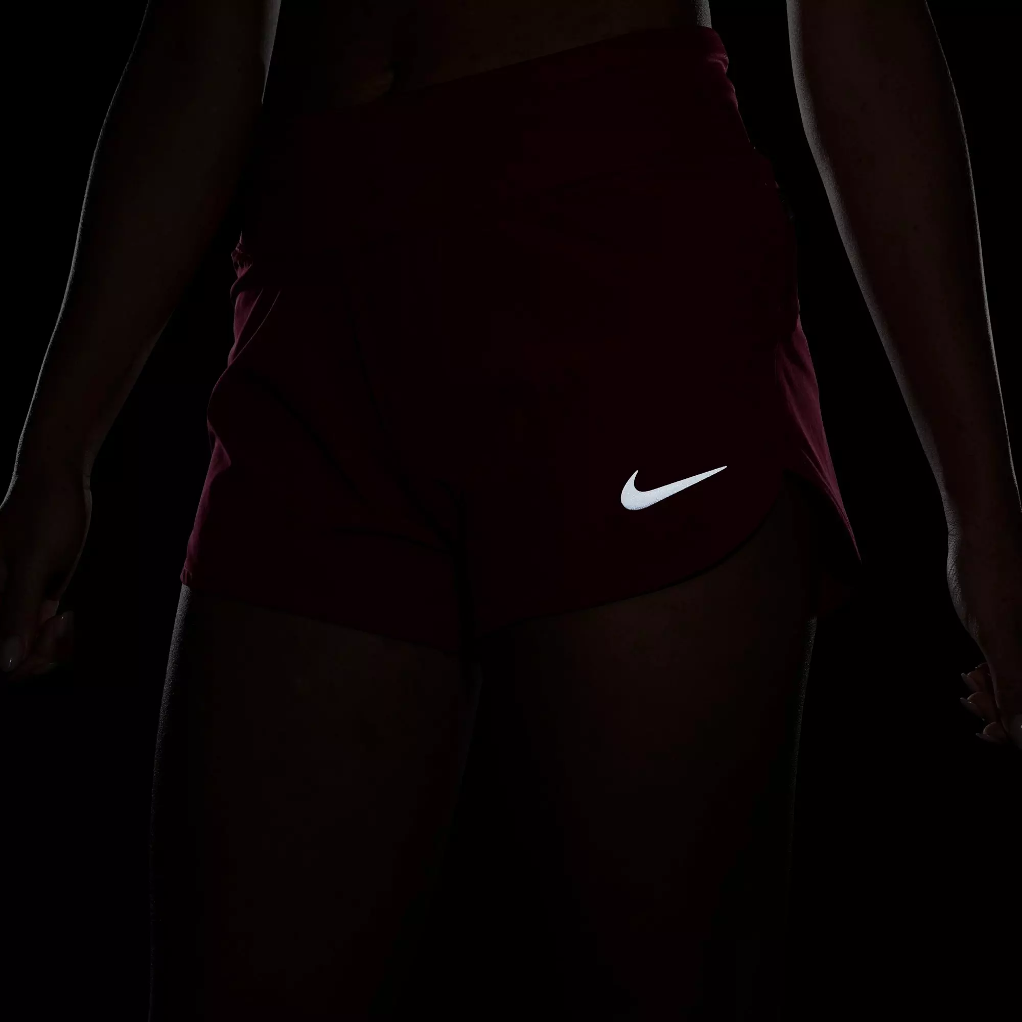 Nike Eclipse Women's 3" Running Shorts - RED