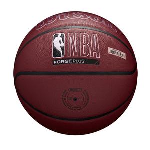 Wilson NBA Forge Plus 7 Basketball-Maroon