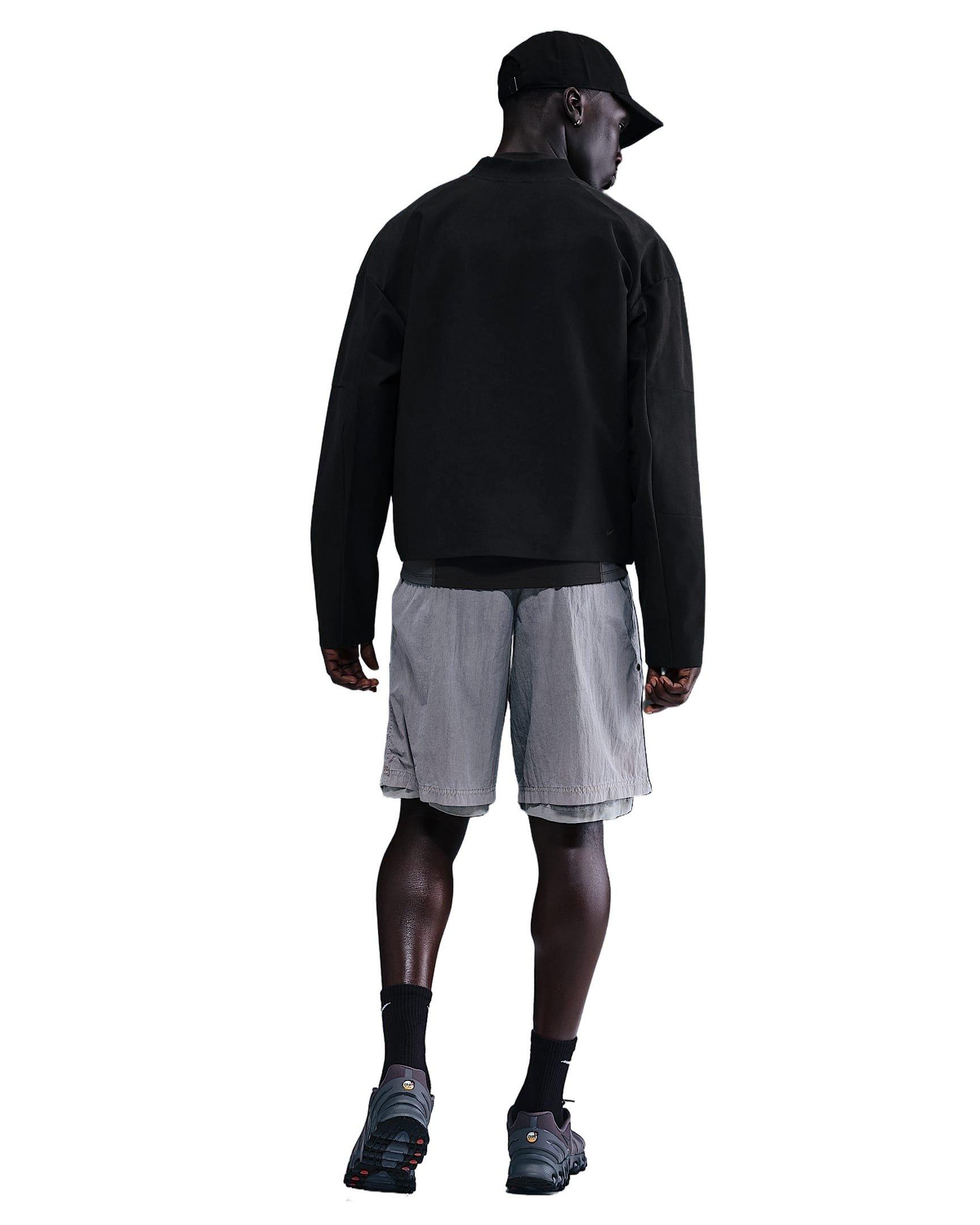 Nike Men's Tech Dri-FIT Shori Bomber Jacket - Black - BLACK Thumbnail View 5