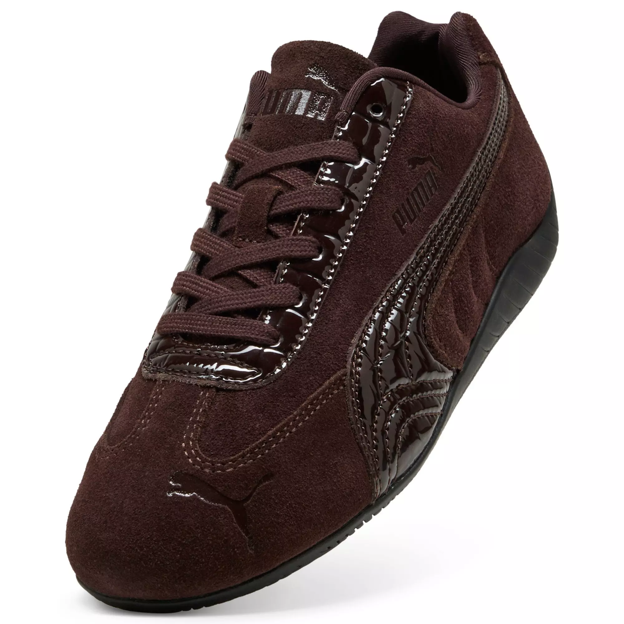 PUMA Speedcat Croc "Brown/Black" Women's Shoe - BROWN/BLACK