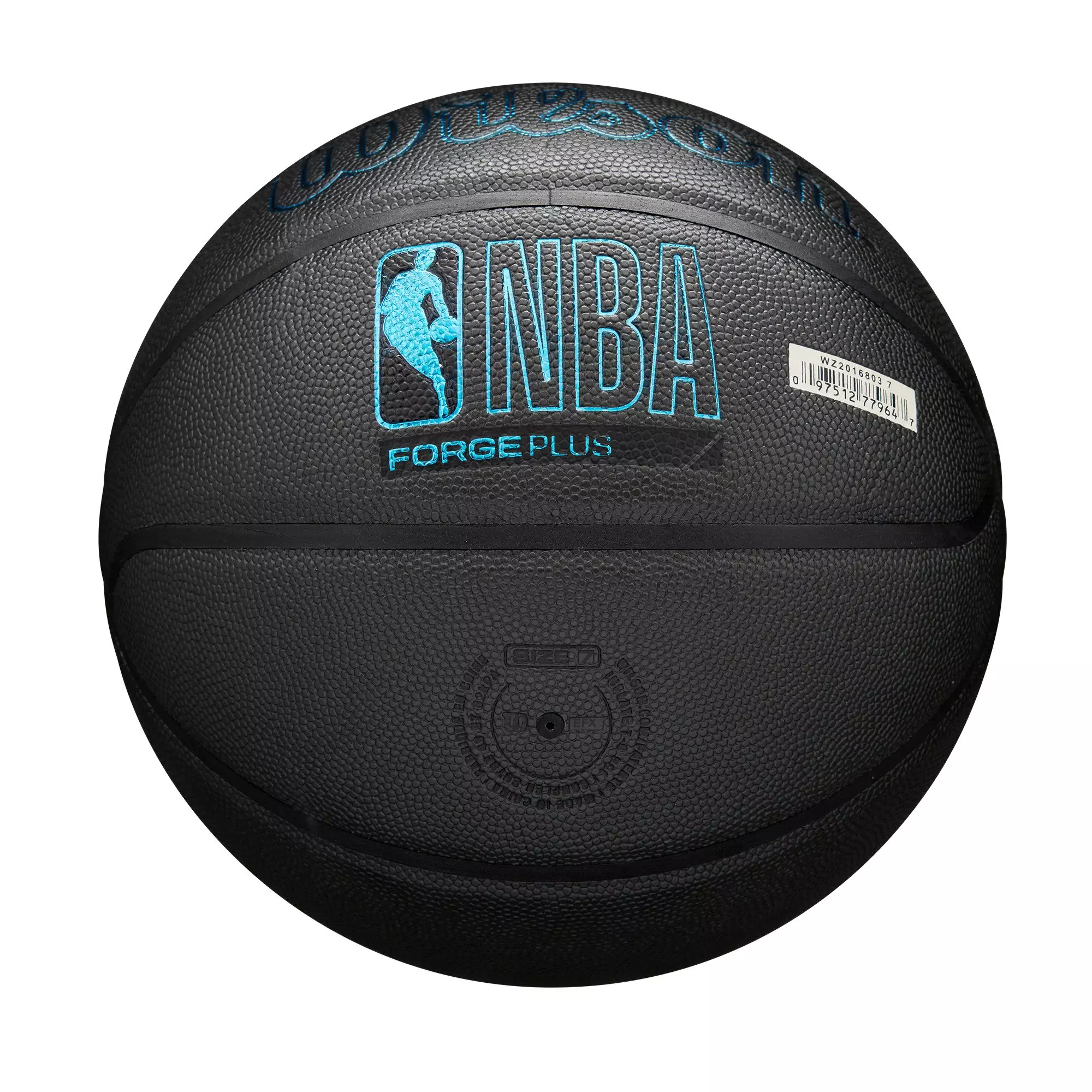 Wilson NBA Forge Plus 7 Basketball-Charcoal - CHARCOAL