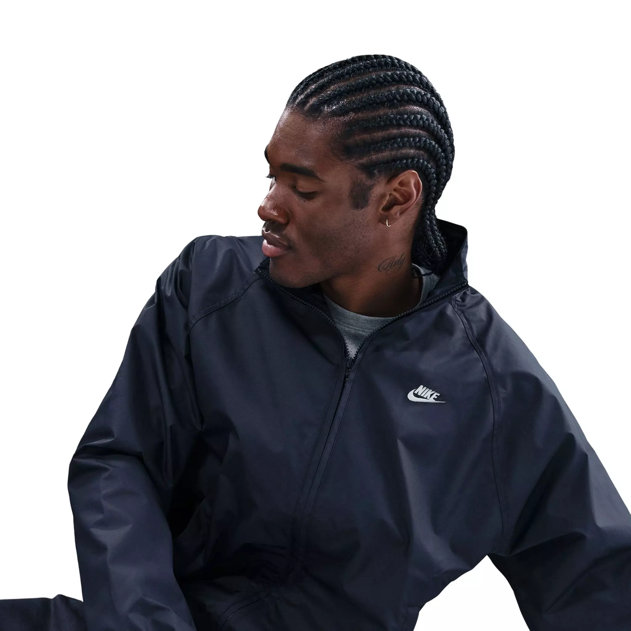 Nike Men's Sportswear Club Roscoe Full-Zip Jacket - Navy - NAVY