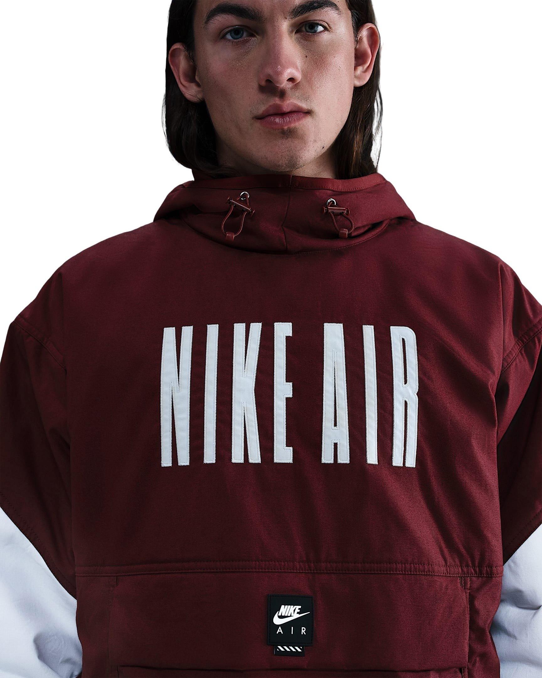 Nike Men's Air Loose Insulated Jacket - RED Thumbnail View 5