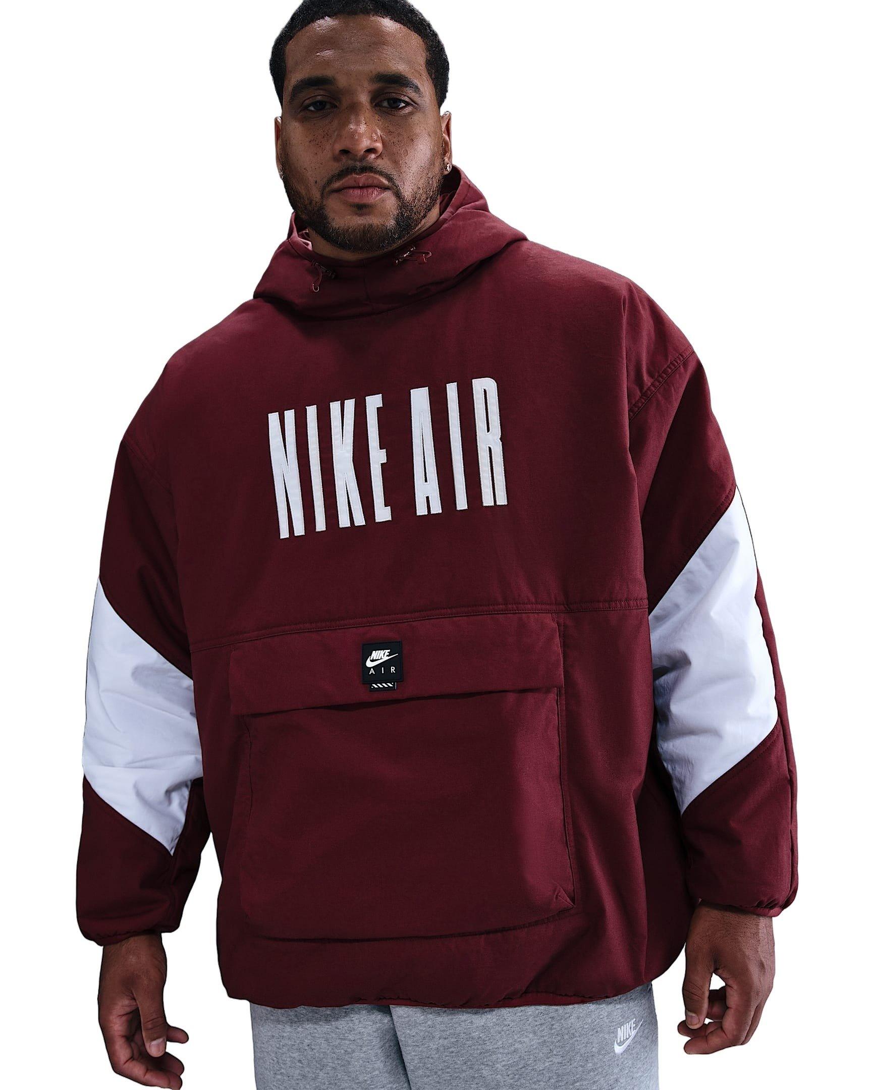 Nike Men's Air Loose Insulated Jacket - RED Thumbnail View 6