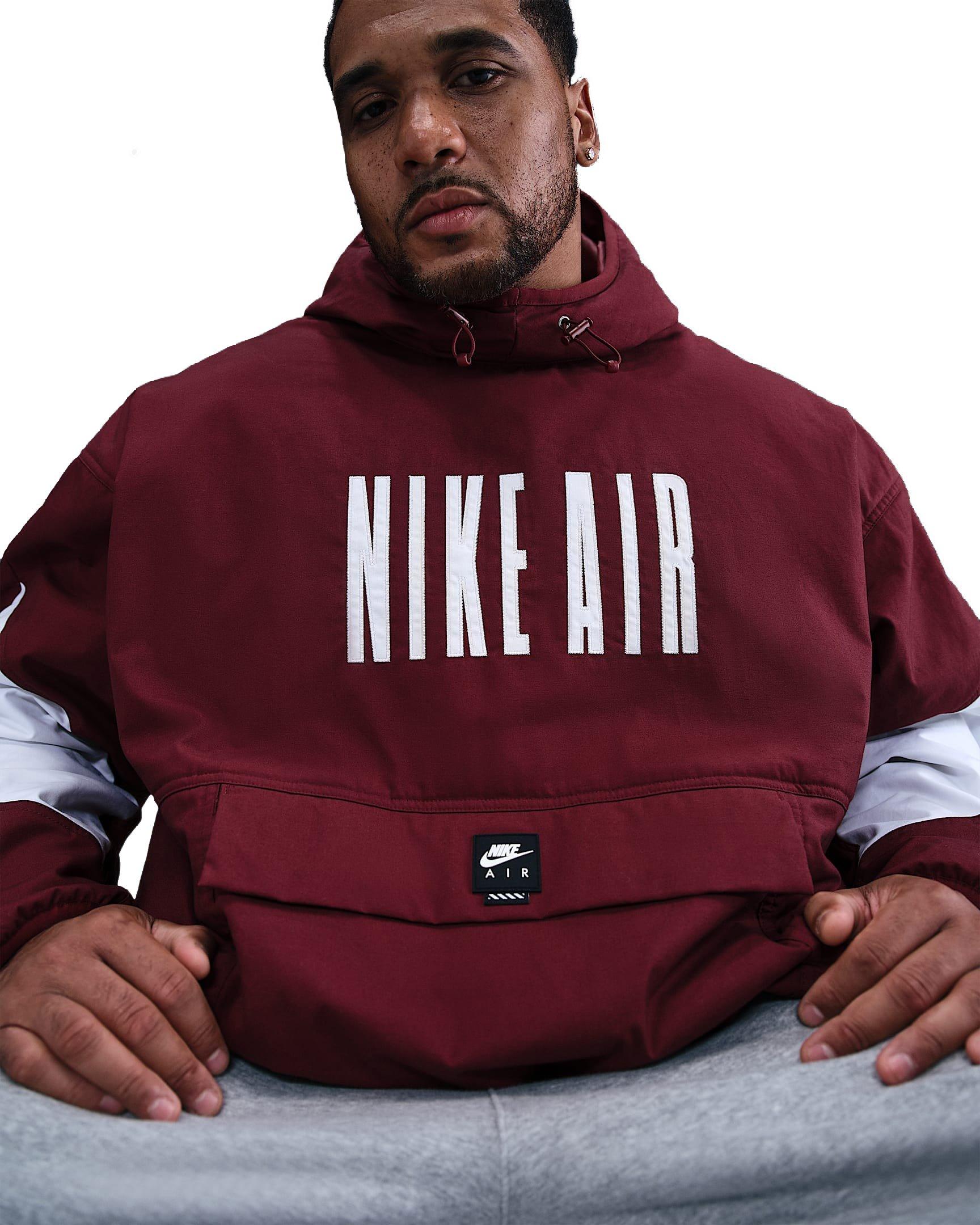 Nike Men's Air Loose Insulated Jacket - RED Thumbnail View 8