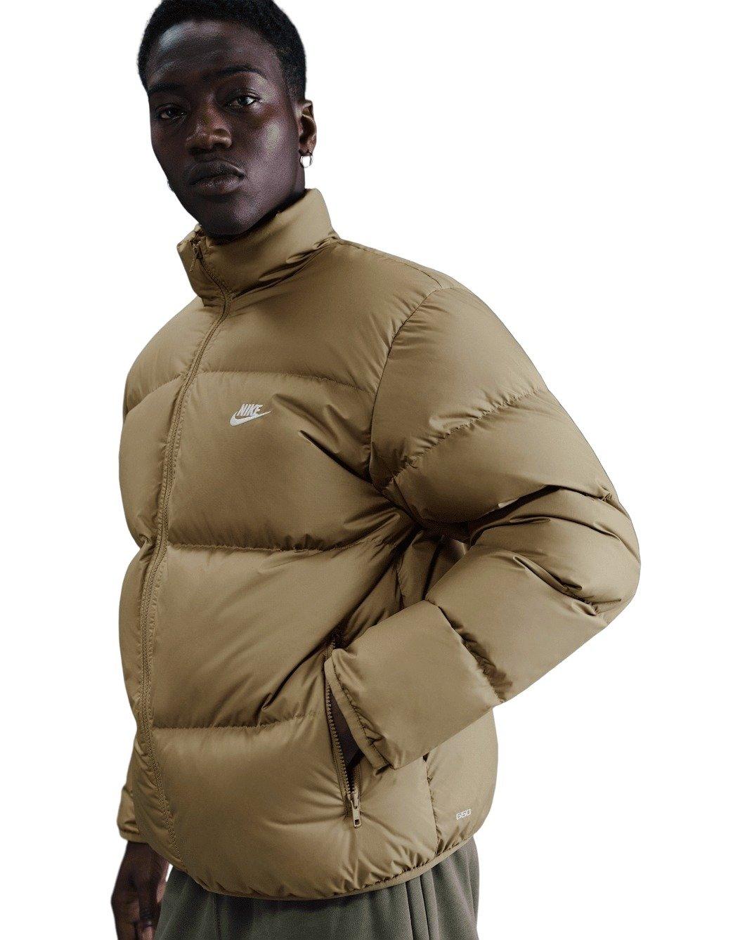 Nike Men's Sportswear Club Therma-FIT Puffer Jacket - BEIGE Thumbnail View 1
