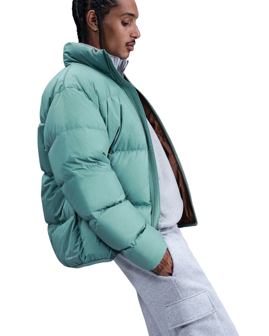 Nike Men's Sportswear Club Therma-FIT Puffer Jacket - GREEN Thumbnail View 3