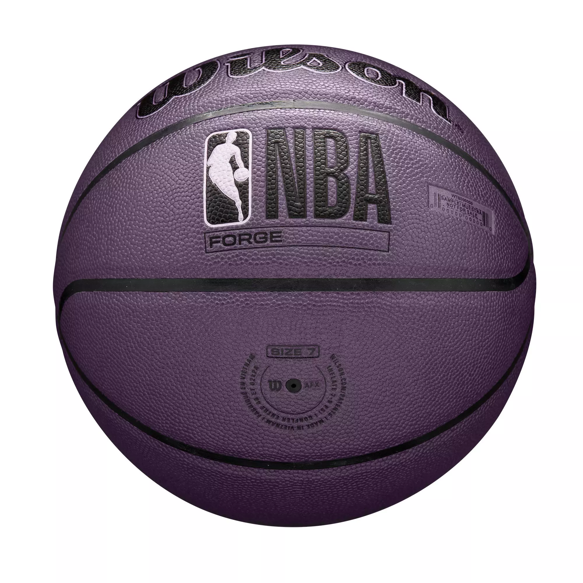 Wilson NBA Forge 7 Basketball-Purple - PURPLE