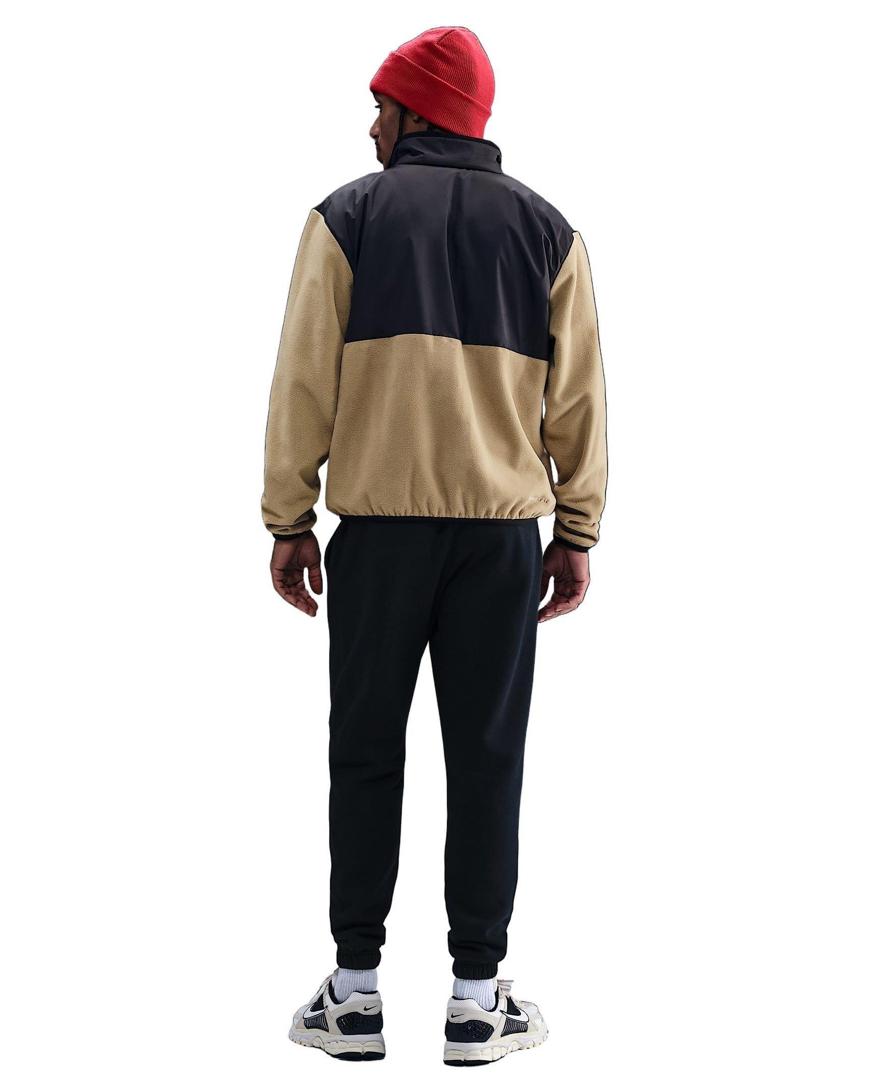 Nike Men's Sportswear Club Winterized Full-Zip Jacket - Brown/Black - BROWN/BLACK Thumbnail View 5