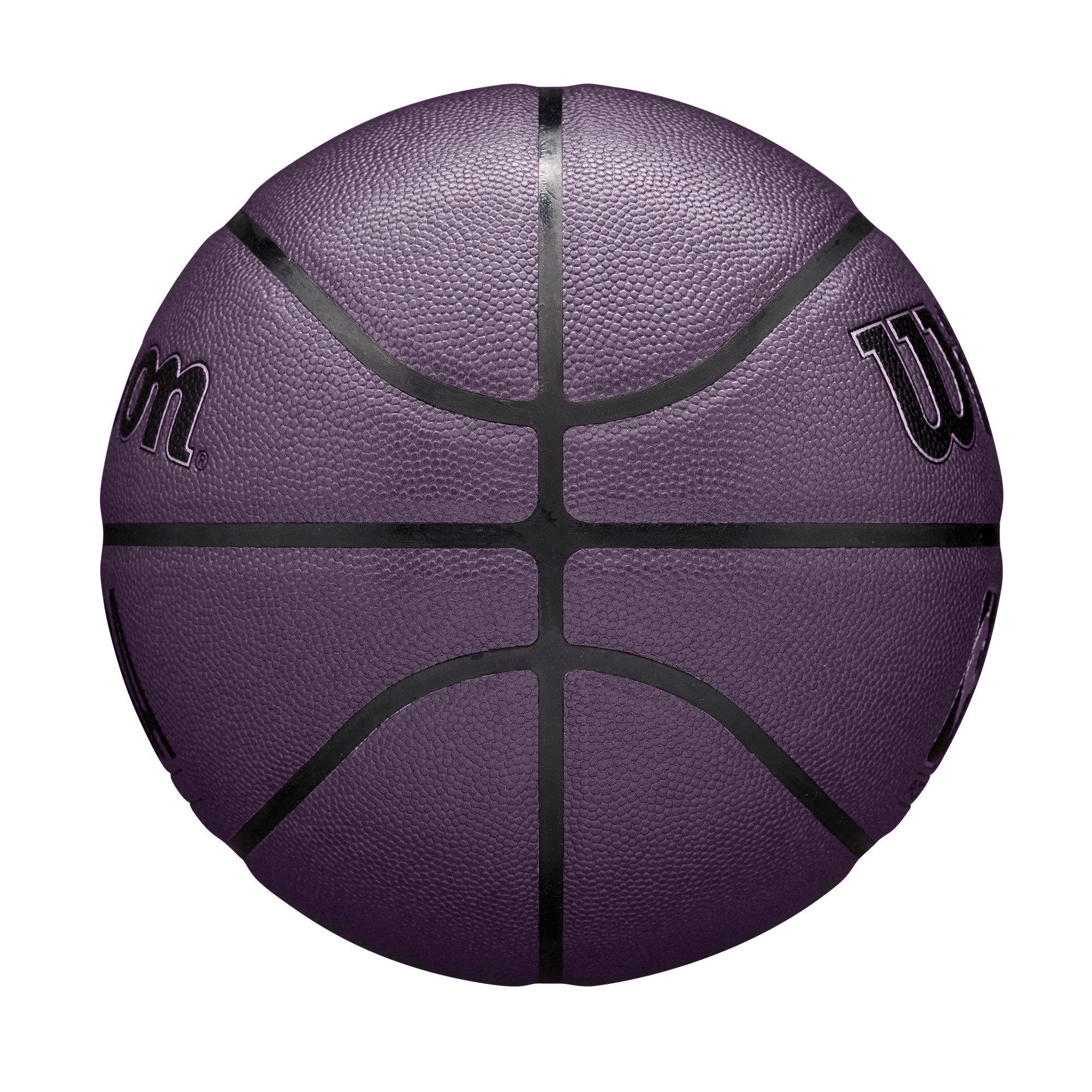 Wilson NBA Forge 6 Basketball-Purple - PURPLE Thumbnail View 3