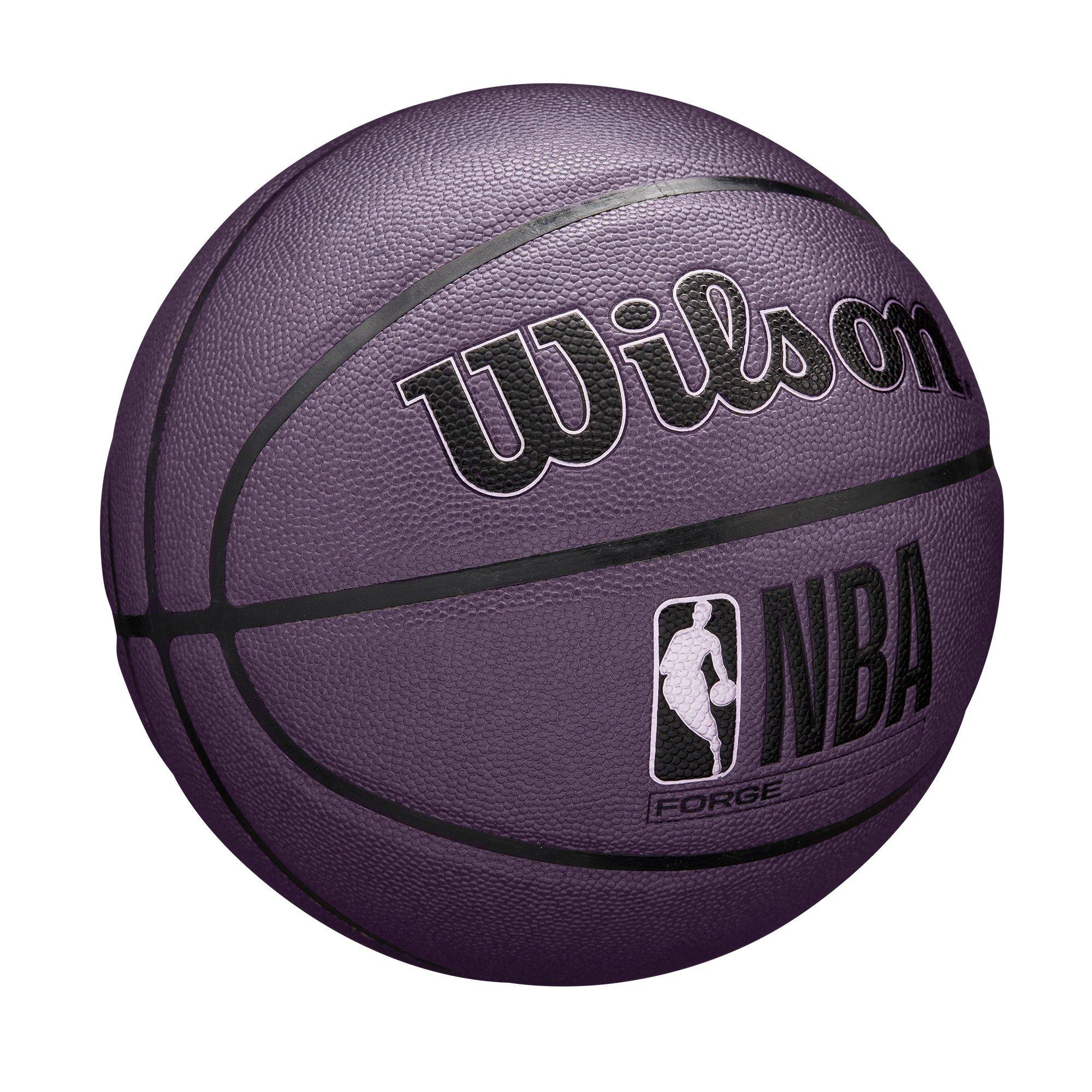 Wilson NBA Forge 6 Basketball-Purple - PURPLE Thumbnail View 4