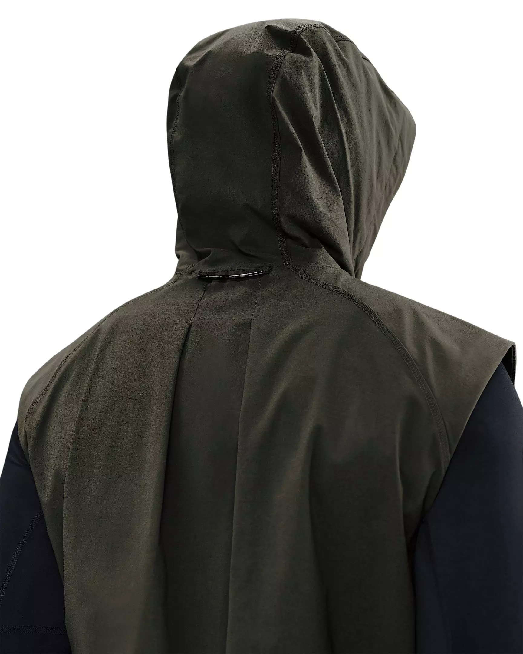 Nike Men's Tech Dri-FIT Woven Windrunner Vest - GREEN