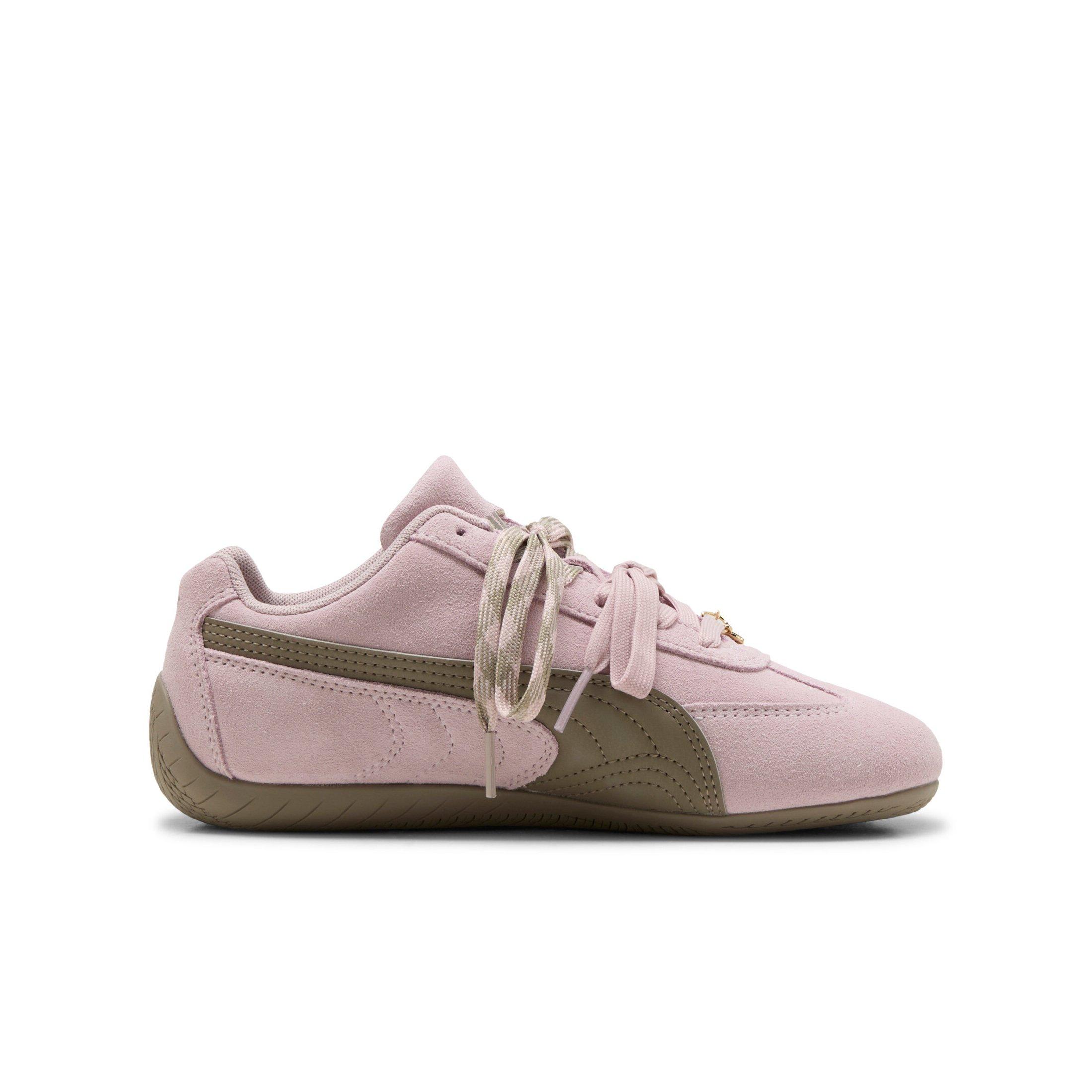 PUMA Speedcat Charmies "Misty Pink/Mouse Grey" Grade School Girls' Shoe - PINK/GREY
