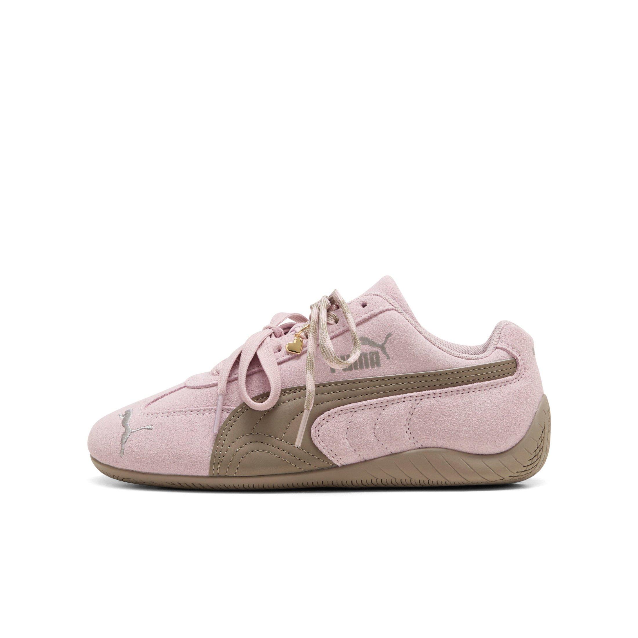PUMA Speedcat Charmies "Misty Pink/Mouse Grey" Grade School Girls' Shoe - PINK/GREY