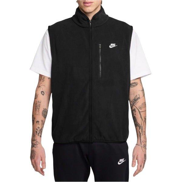Nike Men's Club Winterized Full-Zip Vest - BLACK Thumbnail View 1