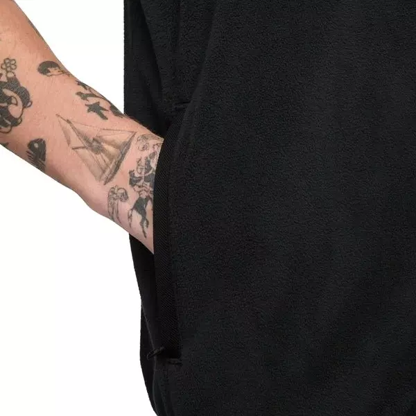 Nike Men's Club Winterized Full-Zip Vest - BLACK