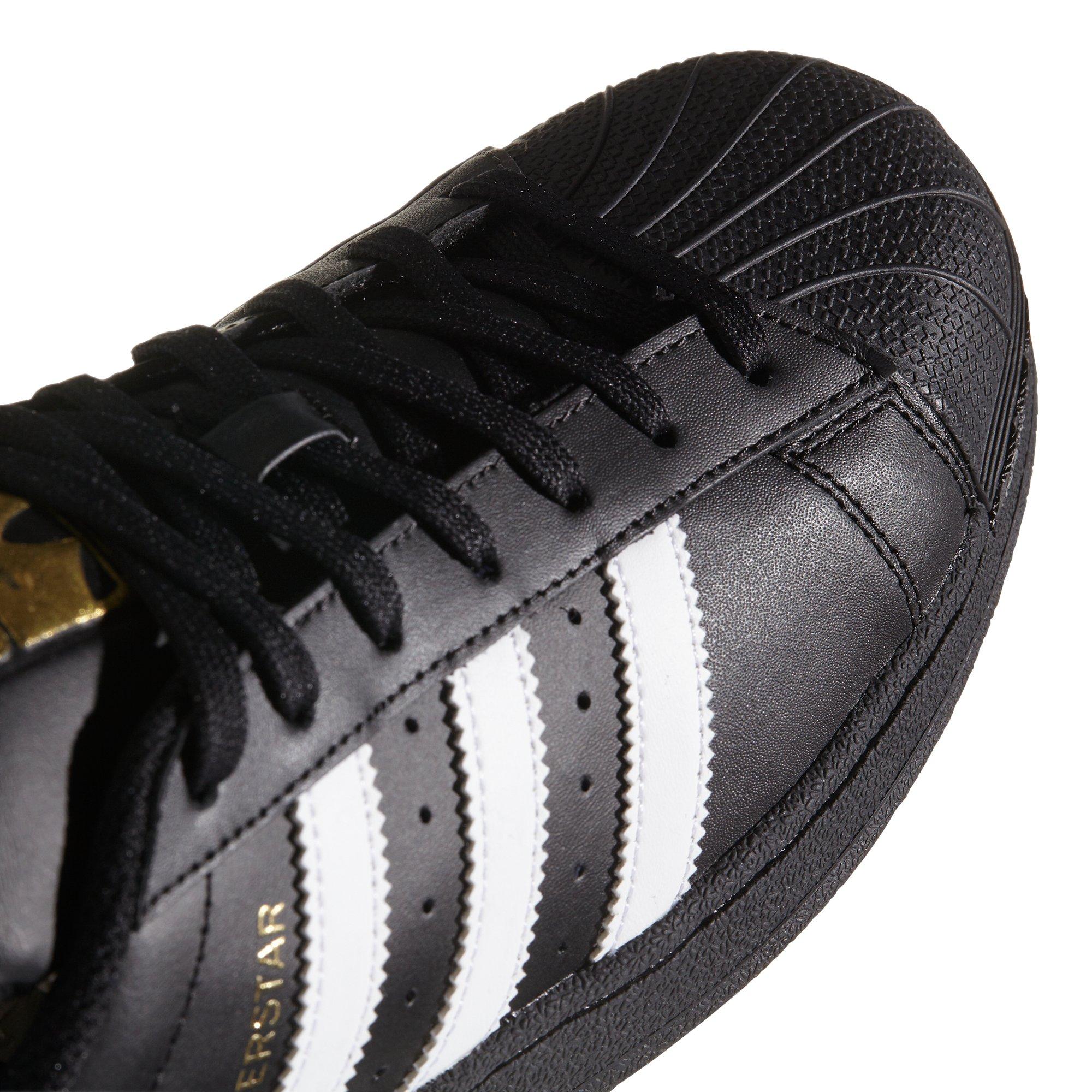 Adidas Superstar Black White Men S Casual Shoe Hibbett City Gear
