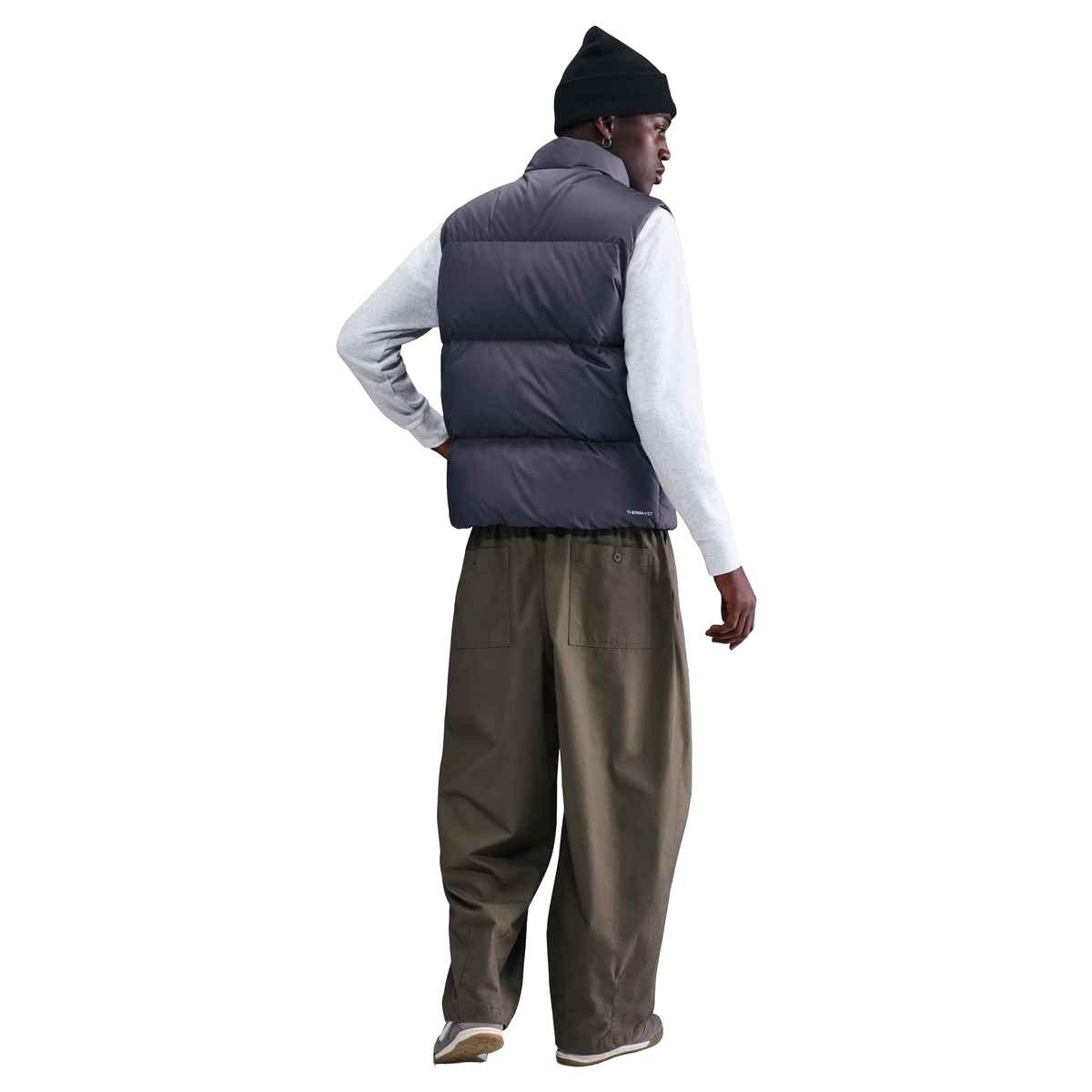 Nike Men's Sportswear Club Therma-FIT Puffer Vest - GREY Thumbnail View 5