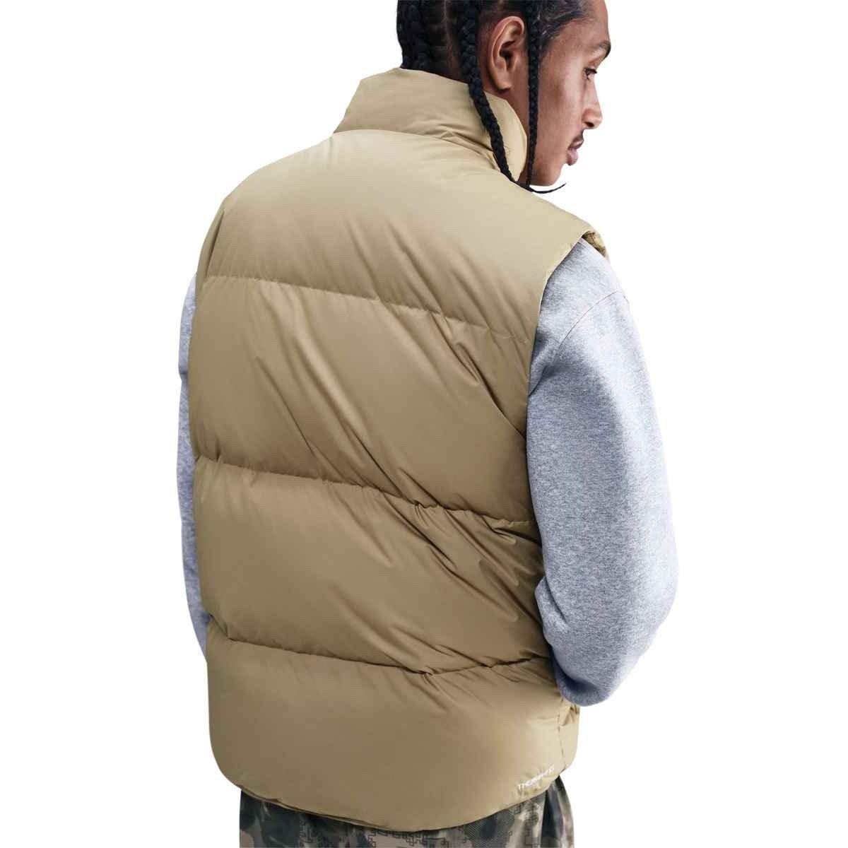Nike Men's Sportswear Club Therma-FIT Puffer Vest - BROWN Thumbnail View 2