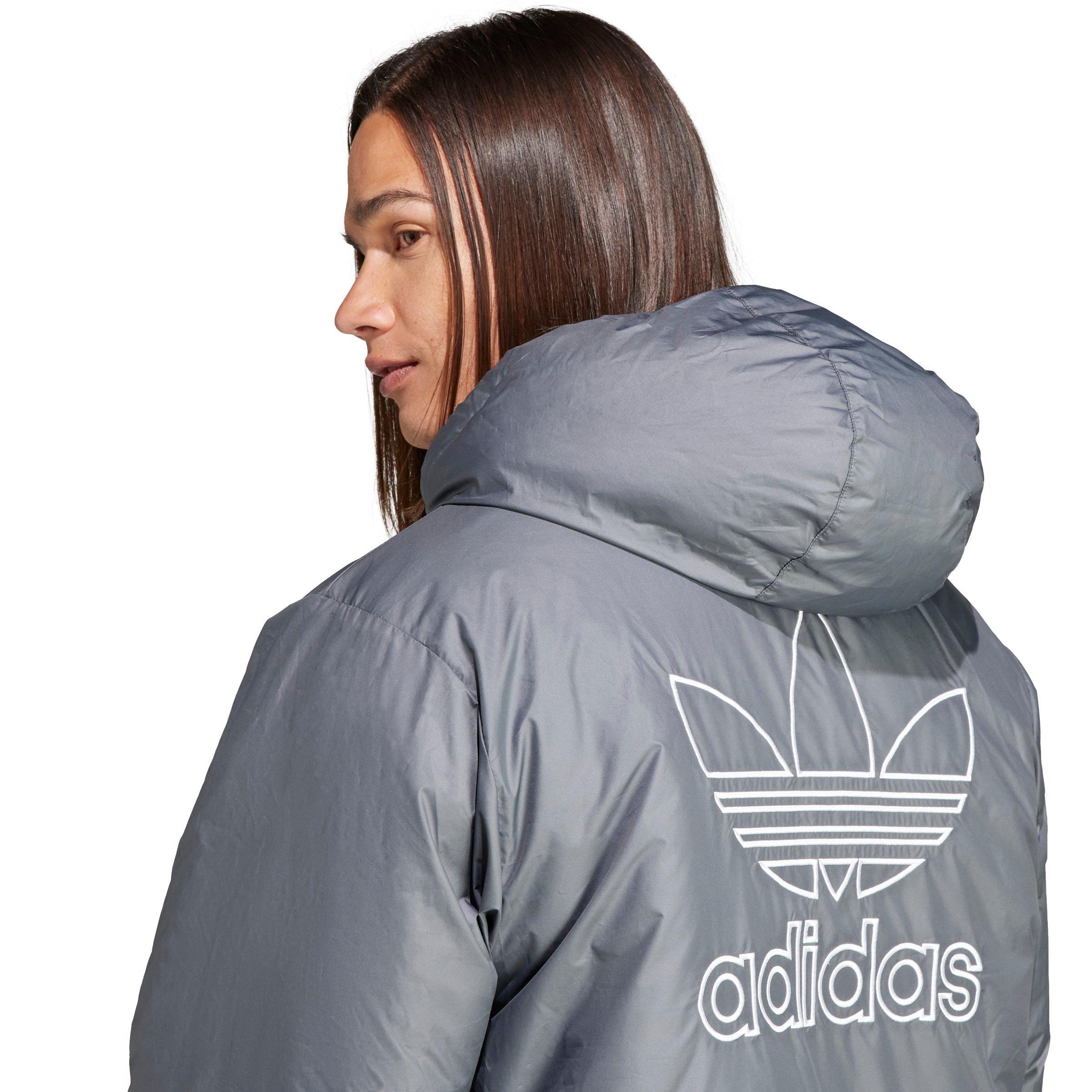 deres indstudering Europa adidas Originals Men's Padded Reversible Jacket-Black/Grey - Hibbett | City  Gear