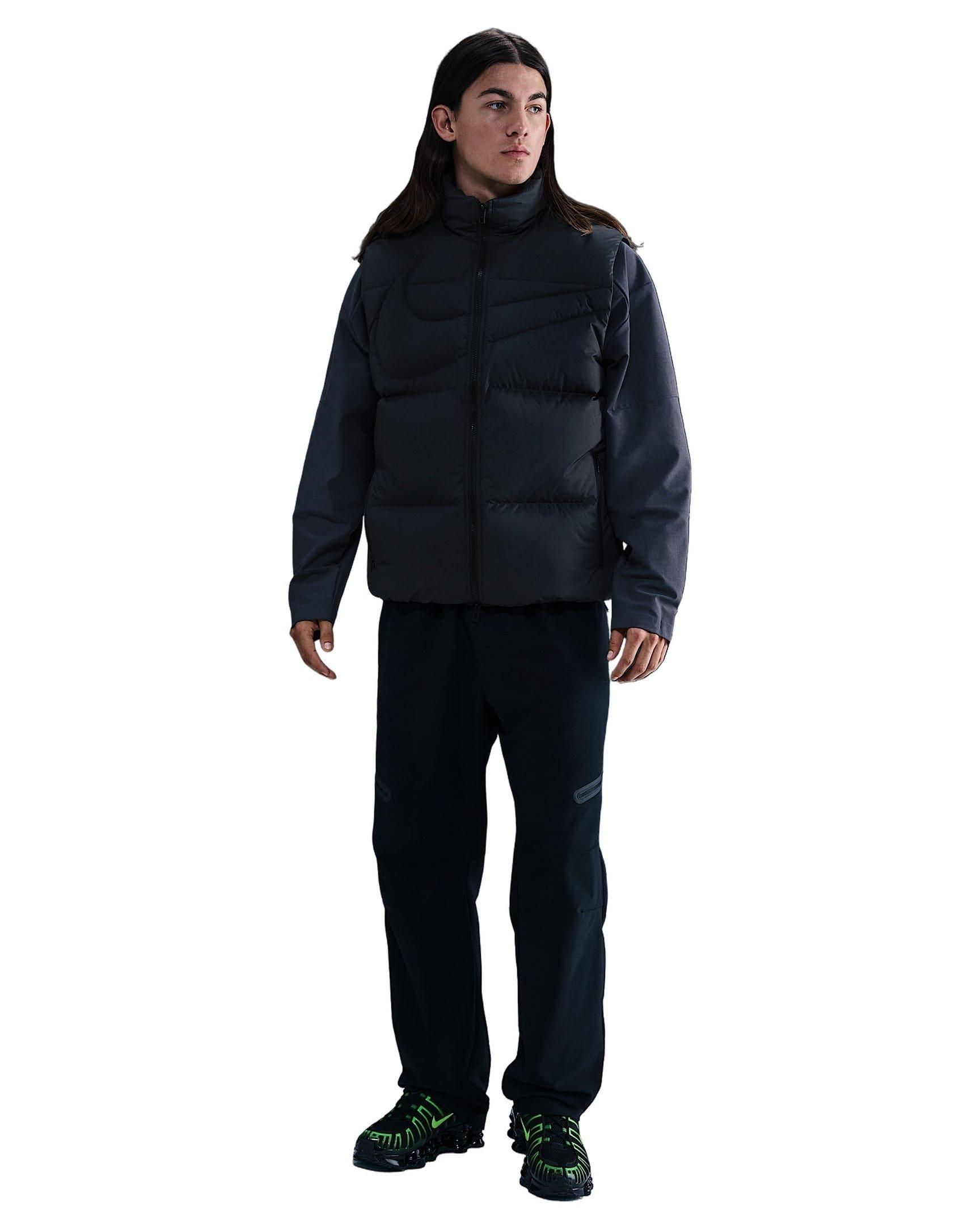 Nike Men's Sportswear Club Therma-FIT Loose Vest - Black - BLACK Thumbnail View 1