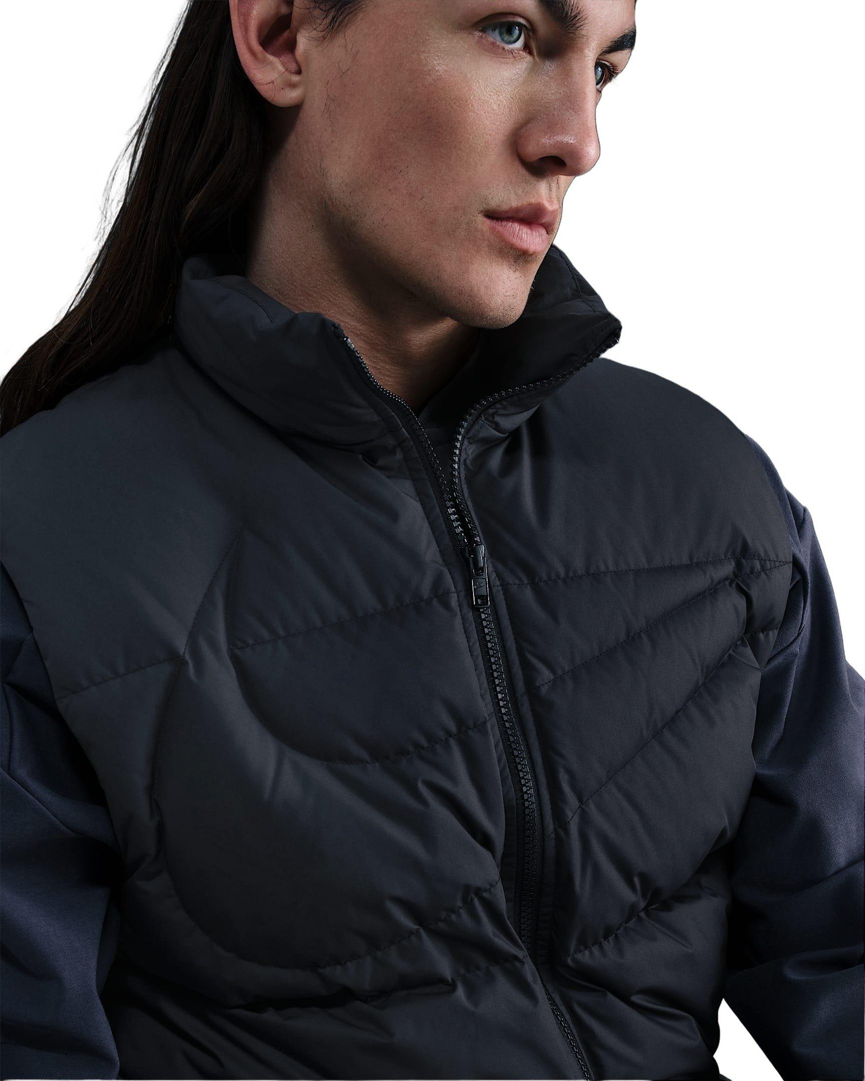 Nike Men's Sportswear Club Therma-FIT Loose Vest - Black - BLACK Thumbnail View 5