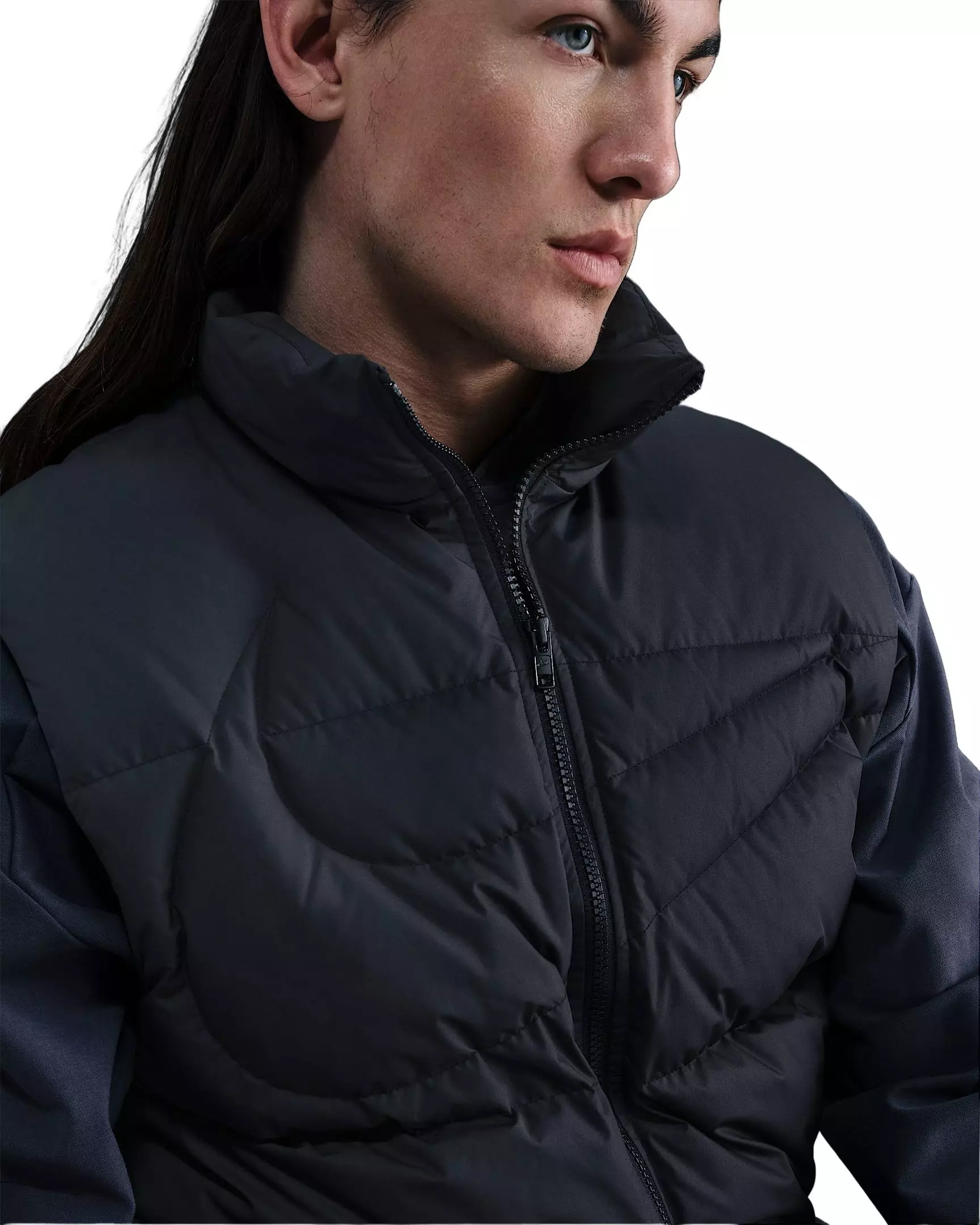 Nike Men's Sportswear Club Therma-FIT Loose Vest - Black - BLACK