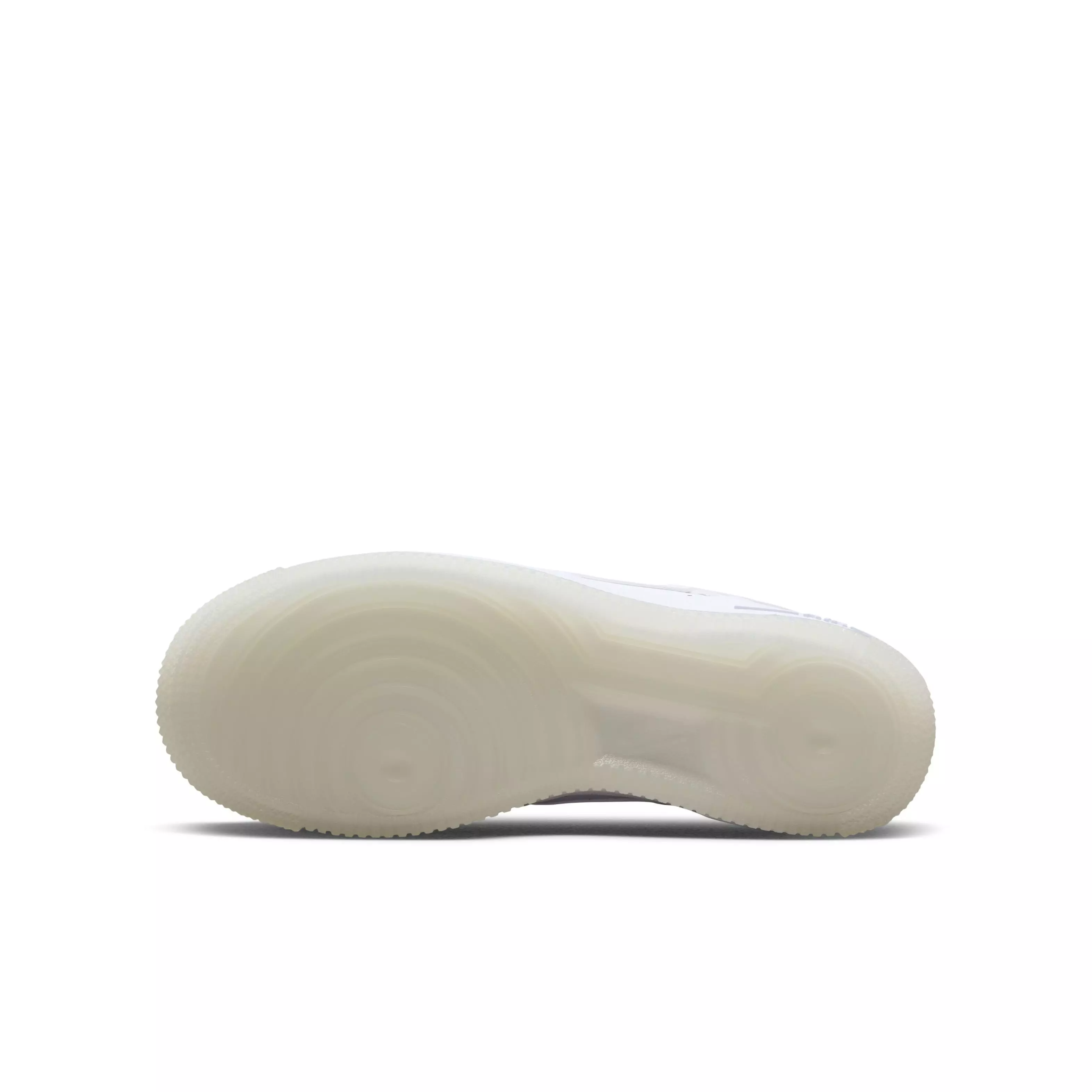 Nike Air Force 1 LV8 "White/White/White/Midnight Navy" Grade School Boys' Shoe - WHITE/WHITE/WHITE/NAVY