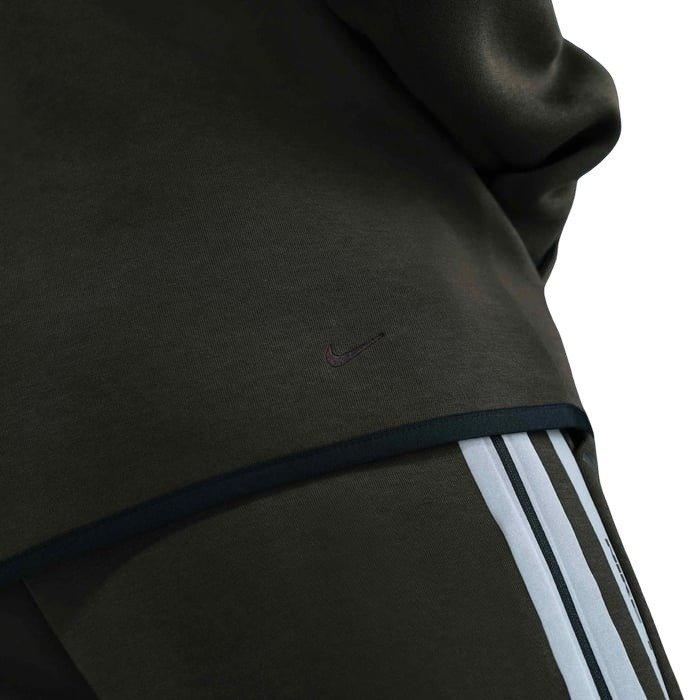 Nike Men's Tech Full-Zip Fleece Windrunner Jacket with Reflective Accents - GREEN Thumbnail View 4